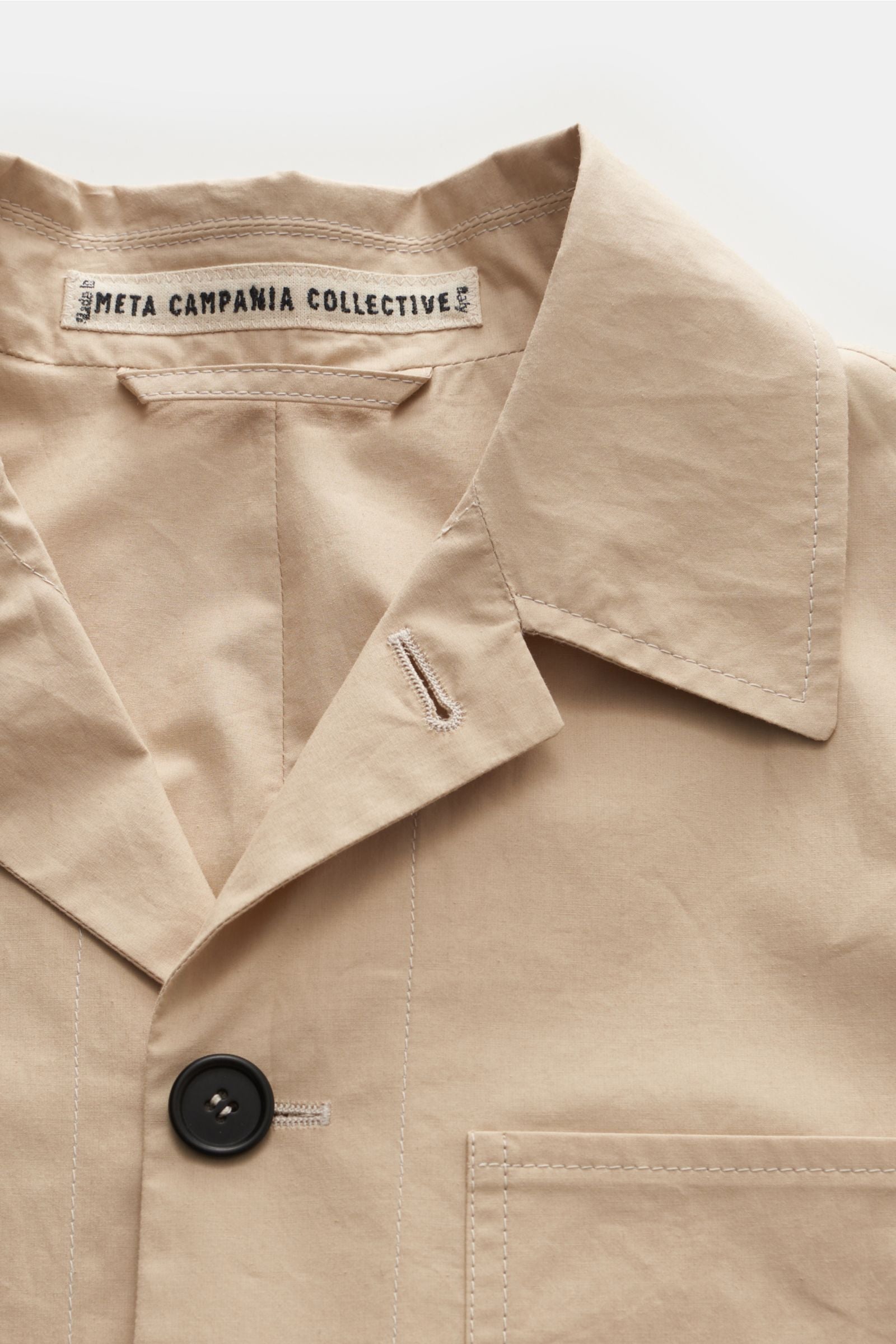 Meta Campania Collective Overshirt 'Julian' - Beige