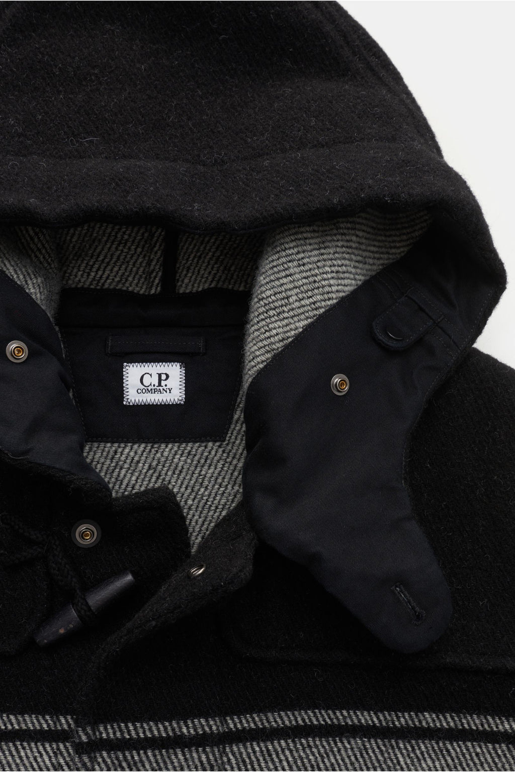 C.P. Company Jacket 'C.P. Duffel' black/light - grey