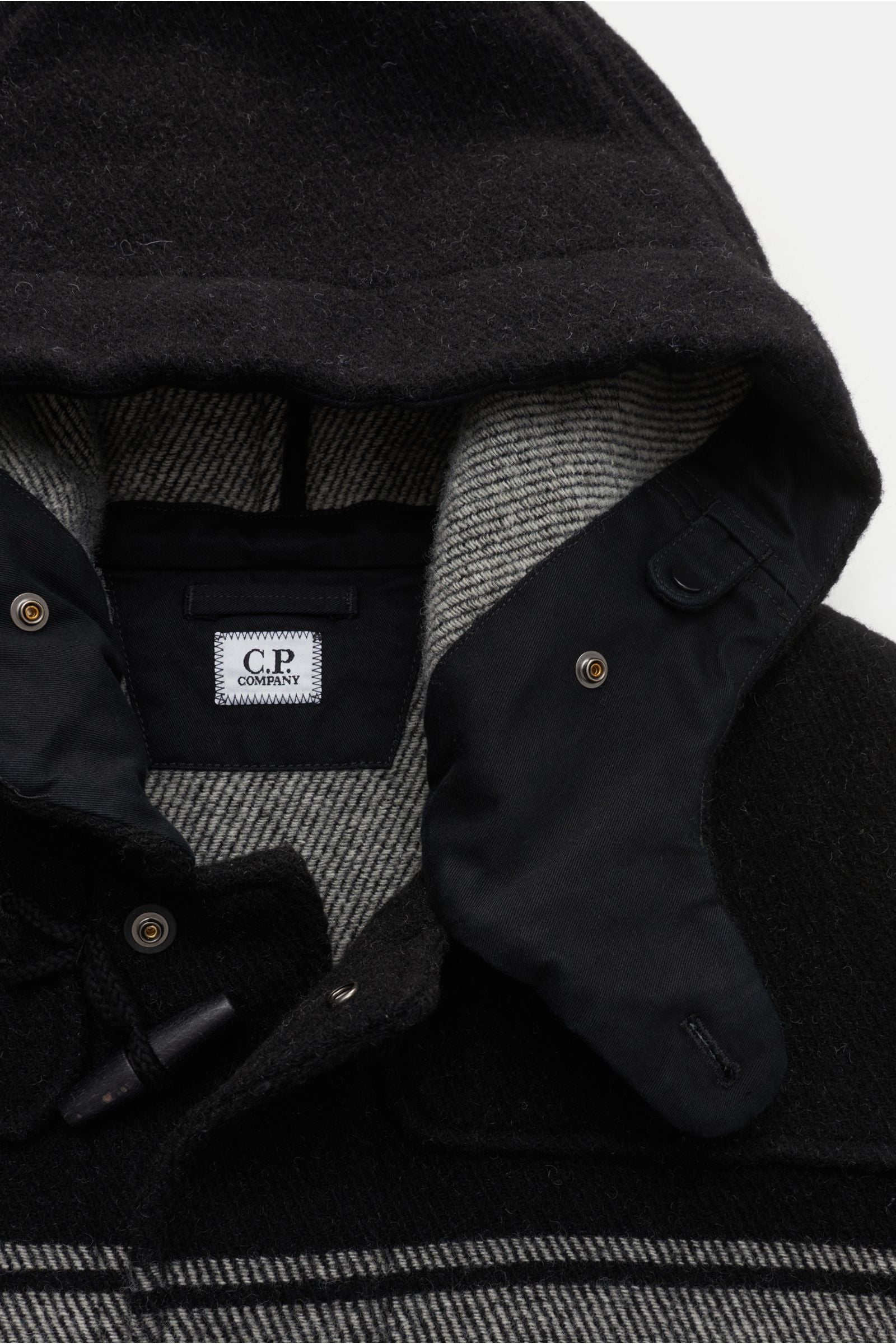 C.P. Company Jacket 'C.P. Duffel' black/light - grey