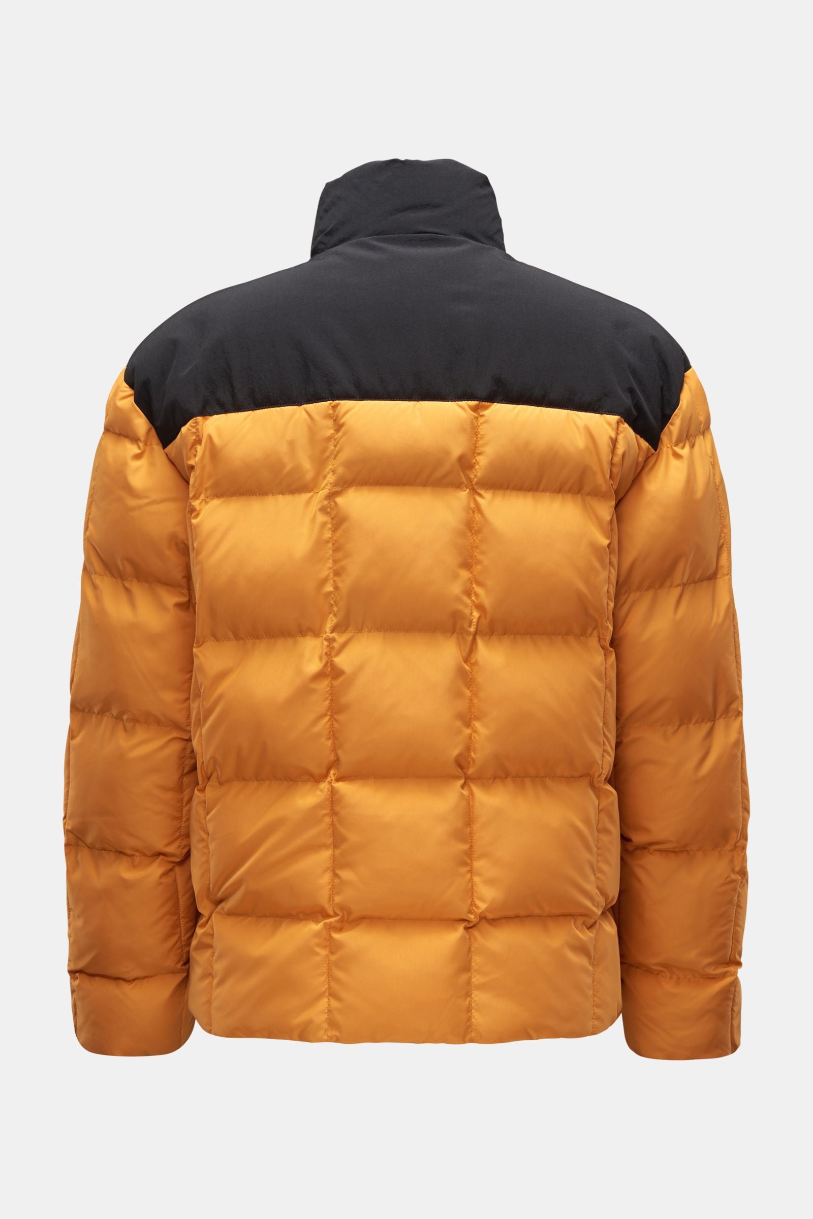 Marcelo Burlon Quilted jacket 'Cross Block Puffer' - orangeblack