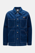 Marcelo Burlon Denim jacket 'Stone 20 DNM Workwear JKT' - dark blue