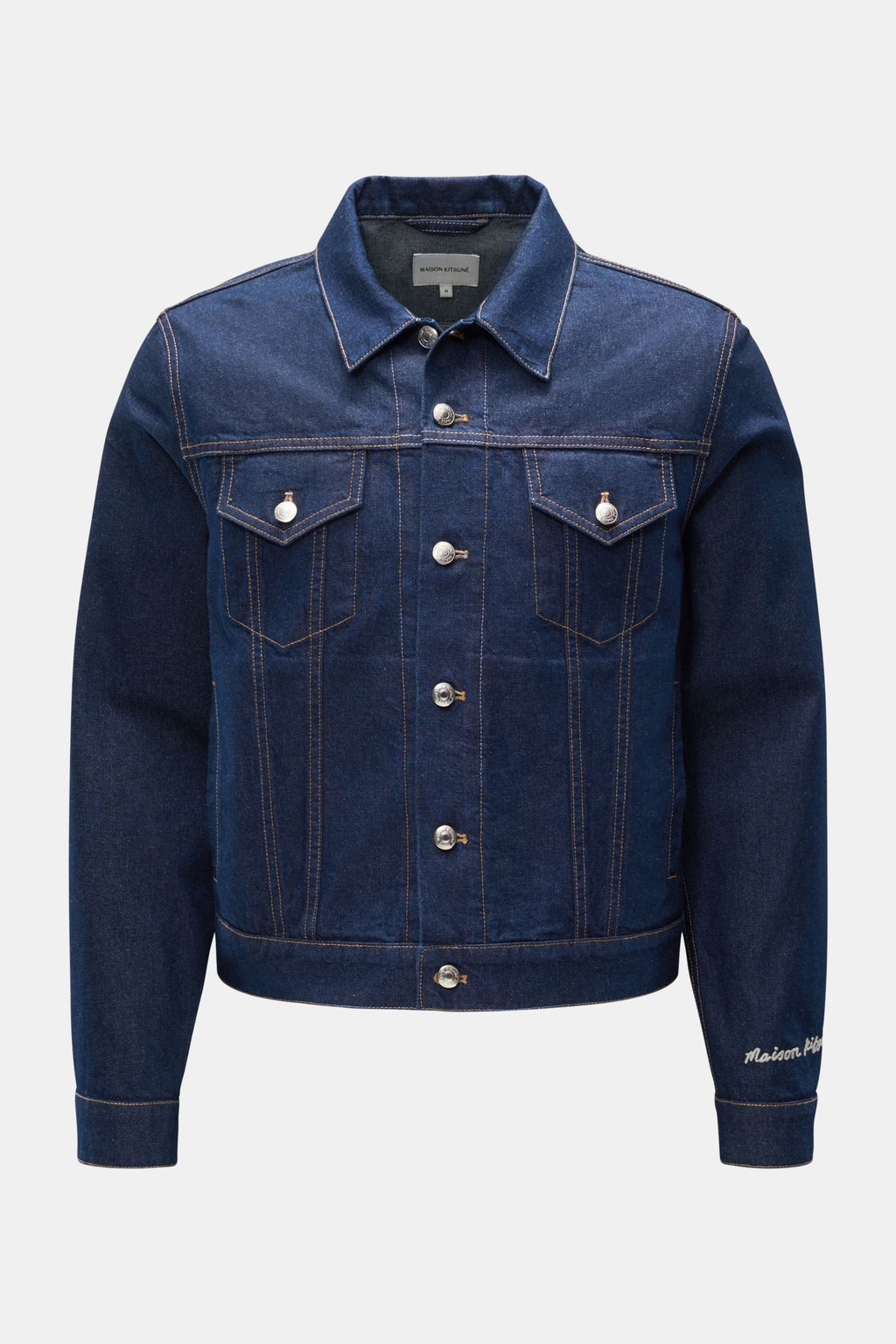 Maison Kitsuné Denim jacket 'Trucker' - navy