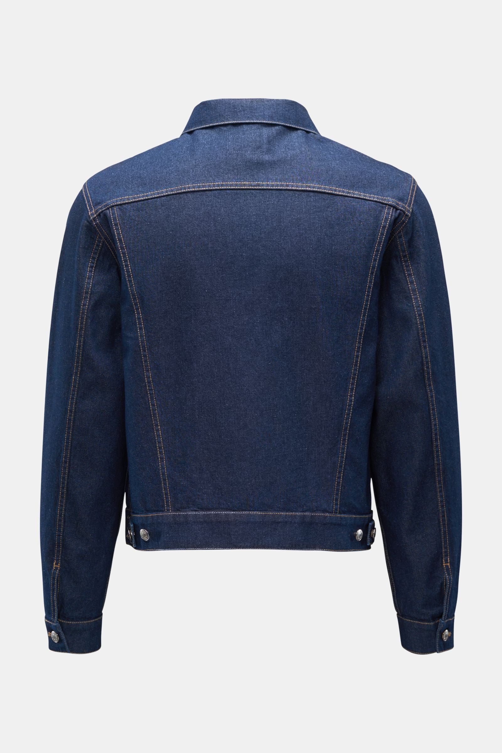 Maison Kitsuné Denim jacket 'Trucker' - navy
