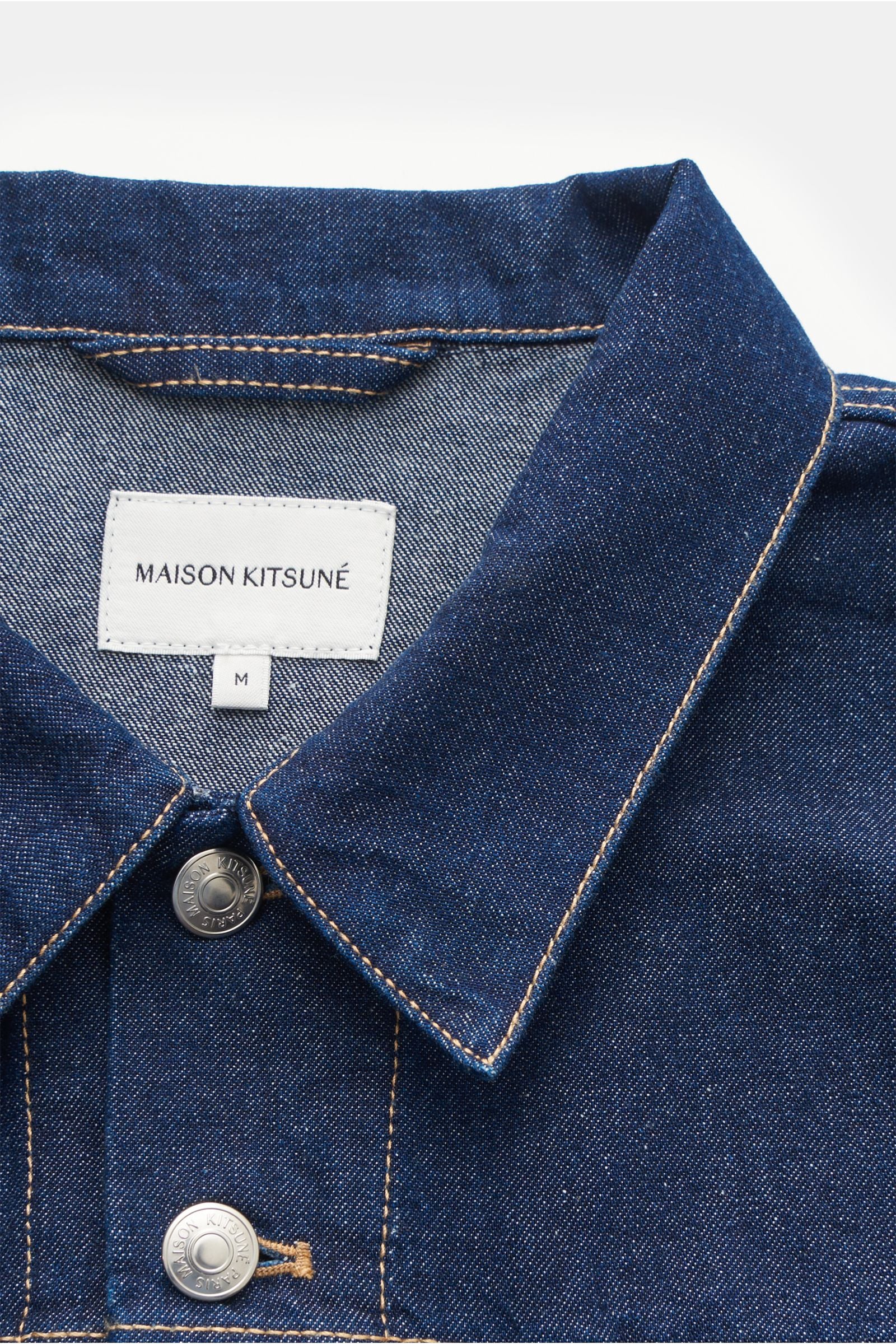 Maison Kitsuné Denim jacket 'Trucker' - navy