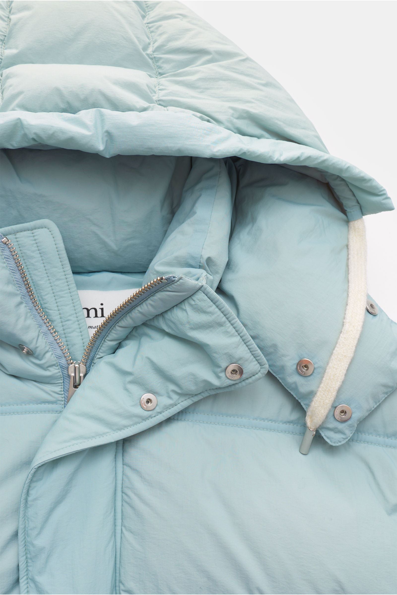 Ami Paris Down jacket pastel - pastel blue
