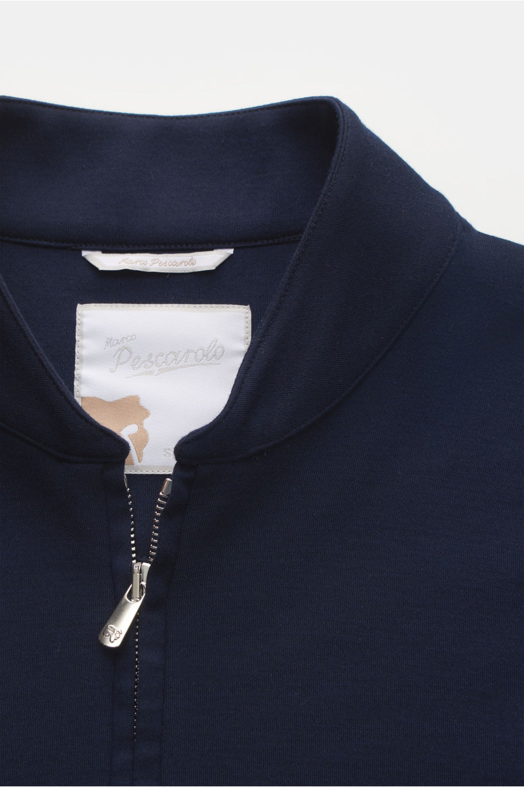 Marco Pescarolo Jersey blouson 'Franky' - navy