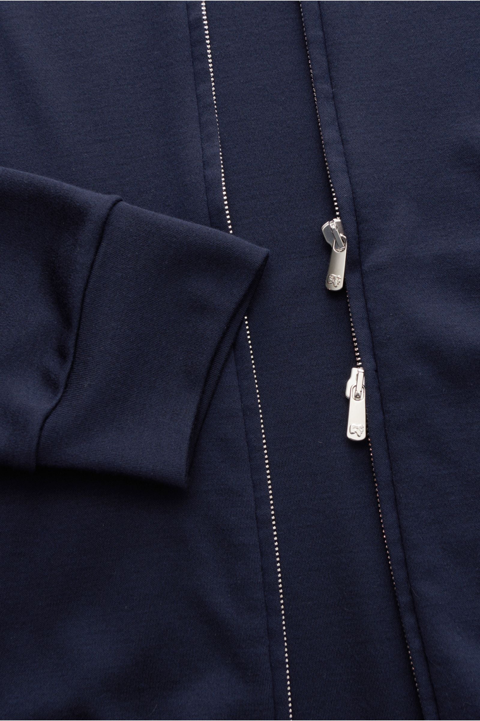 Marco Pescarolo Jersey blouson 'Franky' - navy