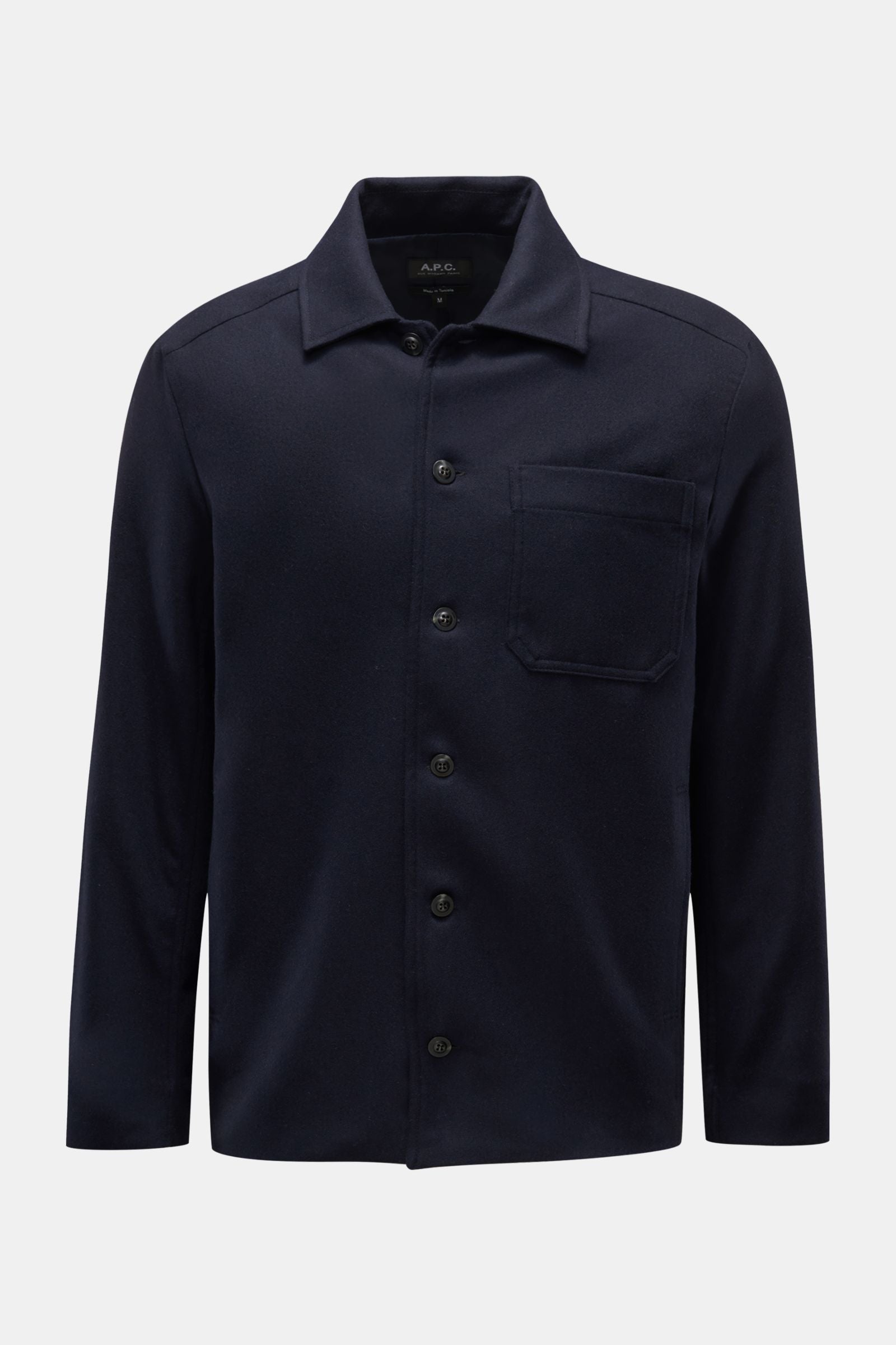 A.P.C. Overshirt 'Jamie' - navy