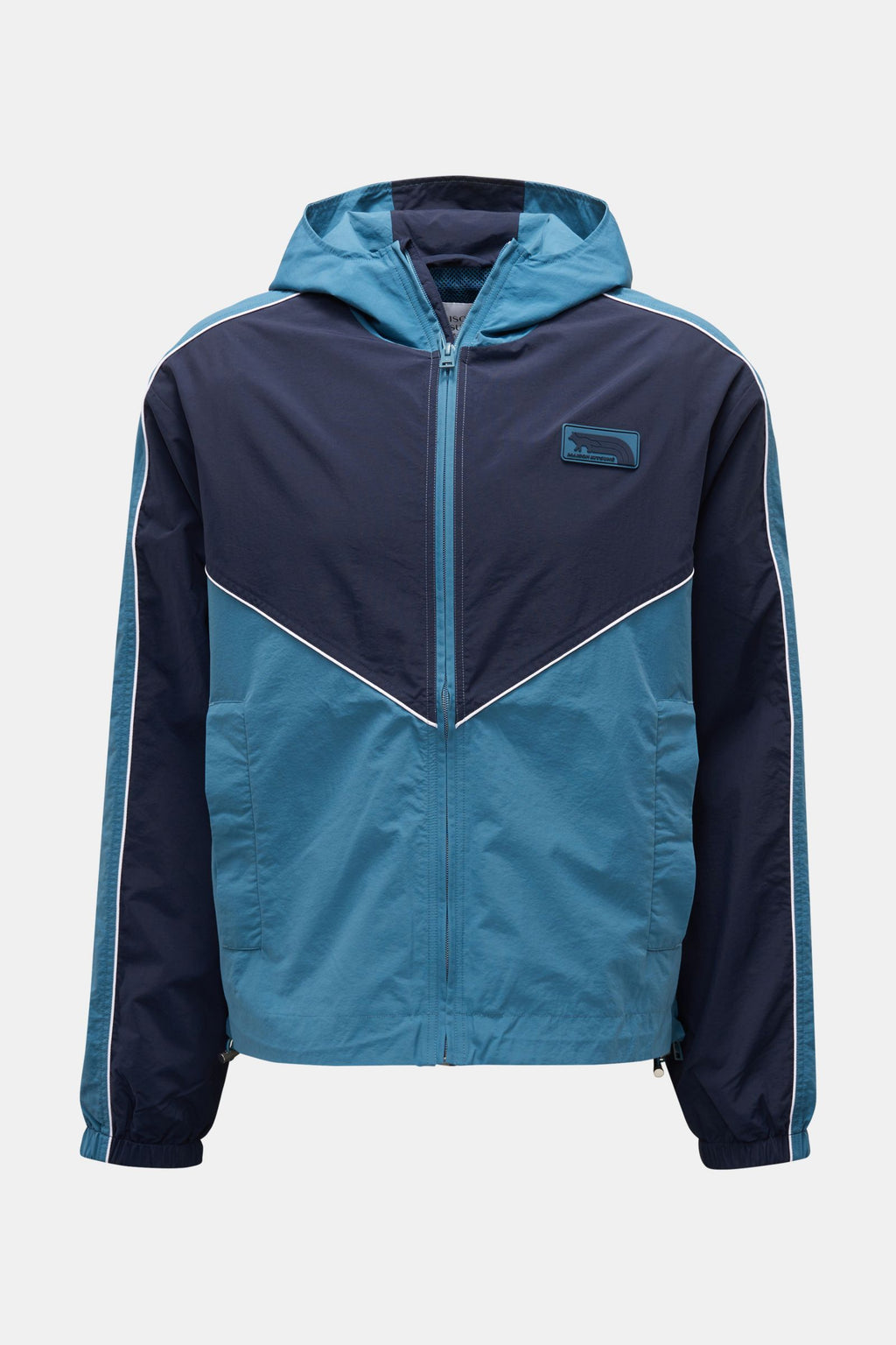 Maison Kitsuné Jacket navy/turquoise - navyturquoise