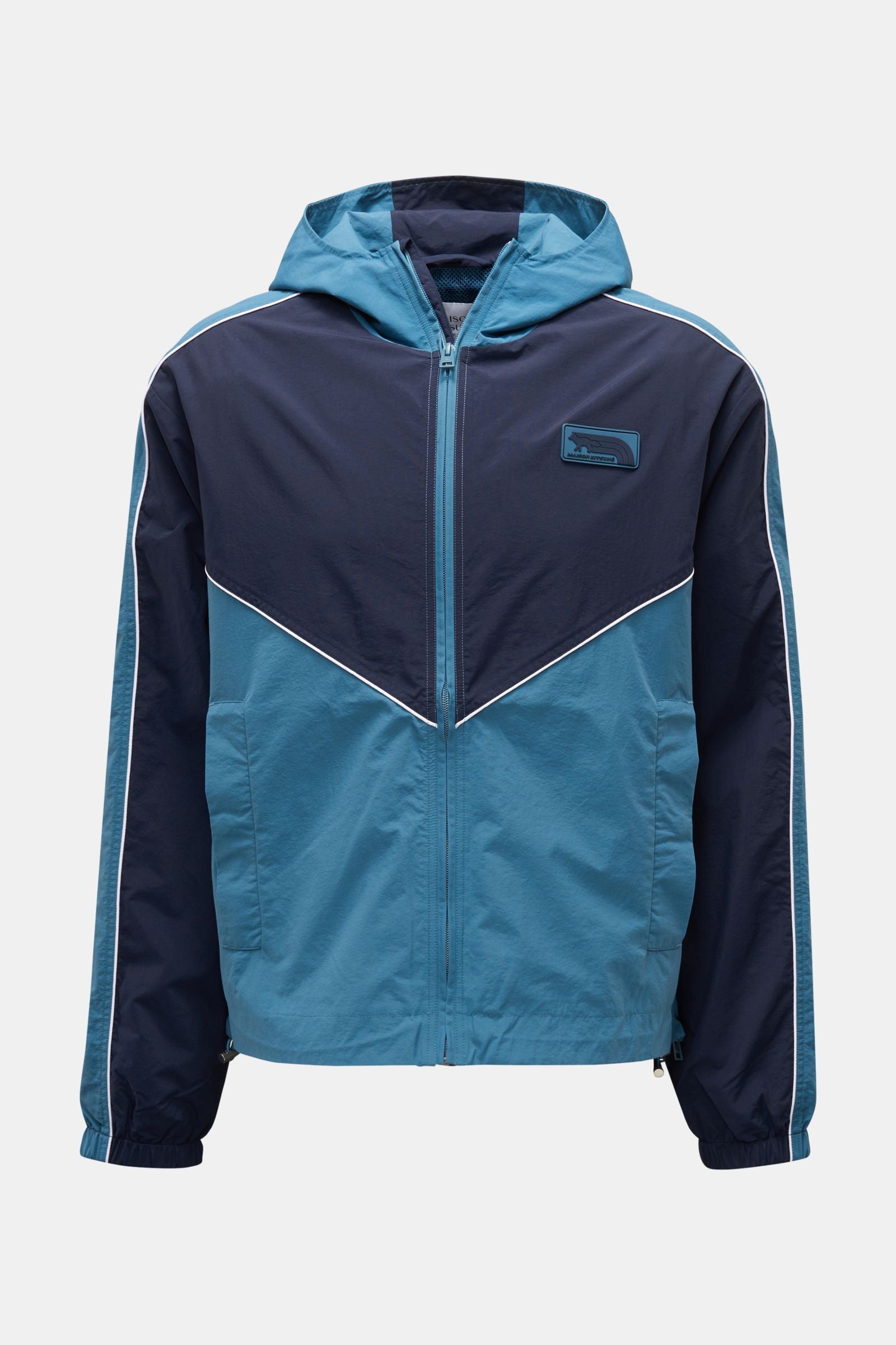 Maison Kitsuné Jacket navy/turquoise - navyturquoise