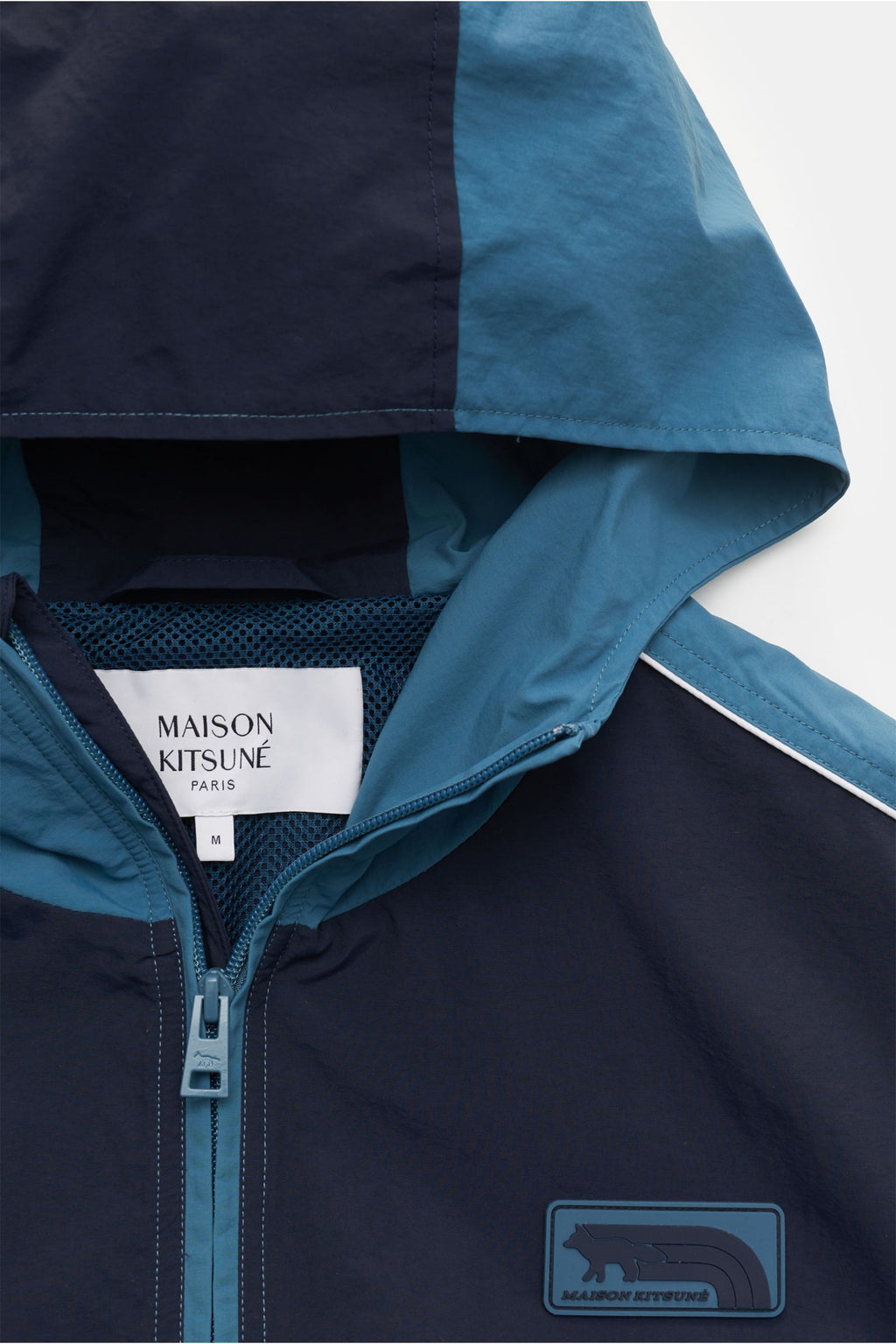 Maison Kitsuné Jacket navy/turquoise - navyturquoise