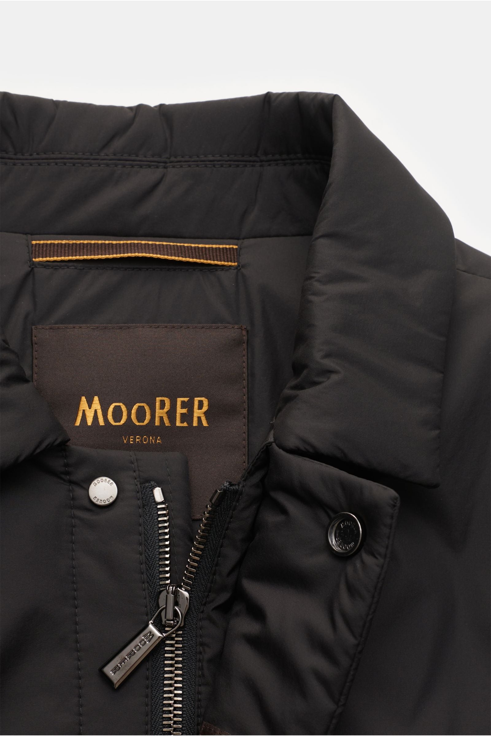 Moorer Down short coat 'Dante' - black