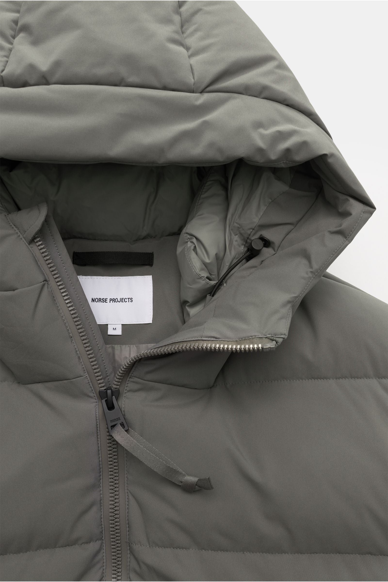 Norse Projects Down jacket 'Asger' - Grey green