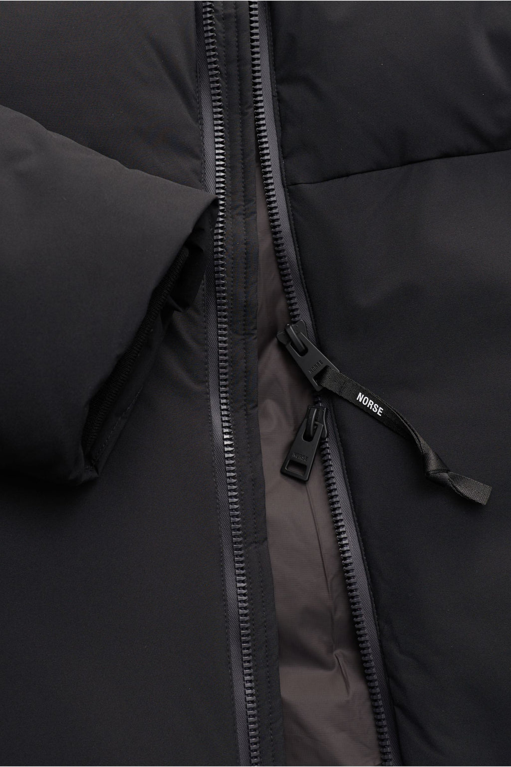 Norse Projects Down jacket 'Asger' - Black