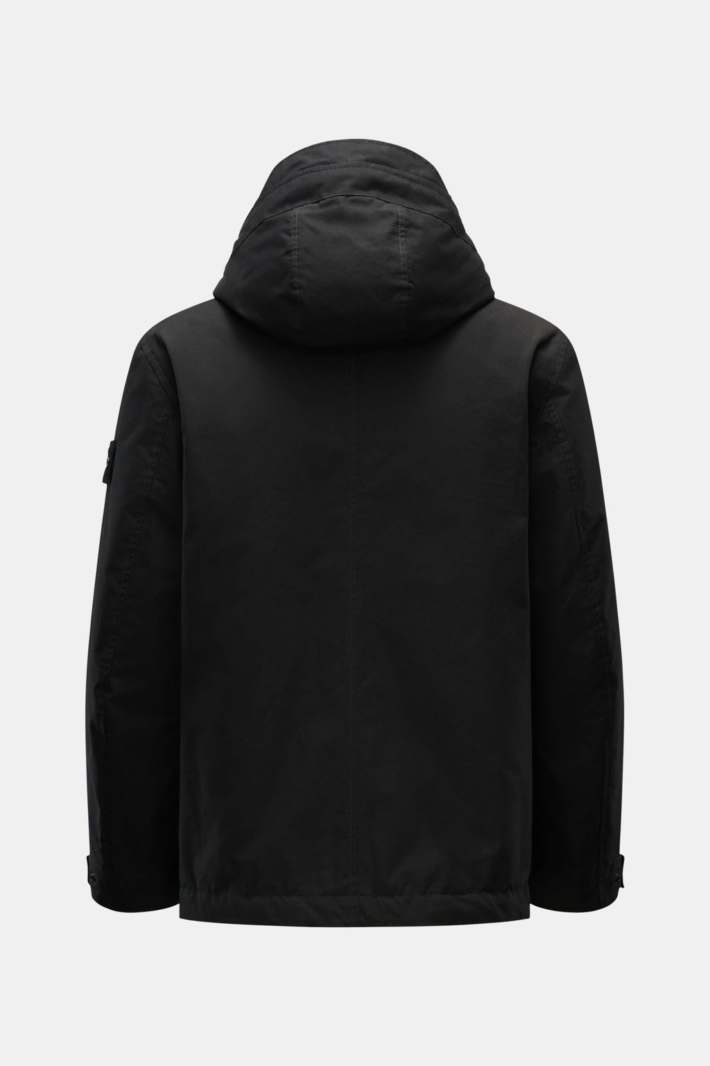 Stone Island Jacket 'Weatherproof Cotton Canvas Ghost Piece' - Black