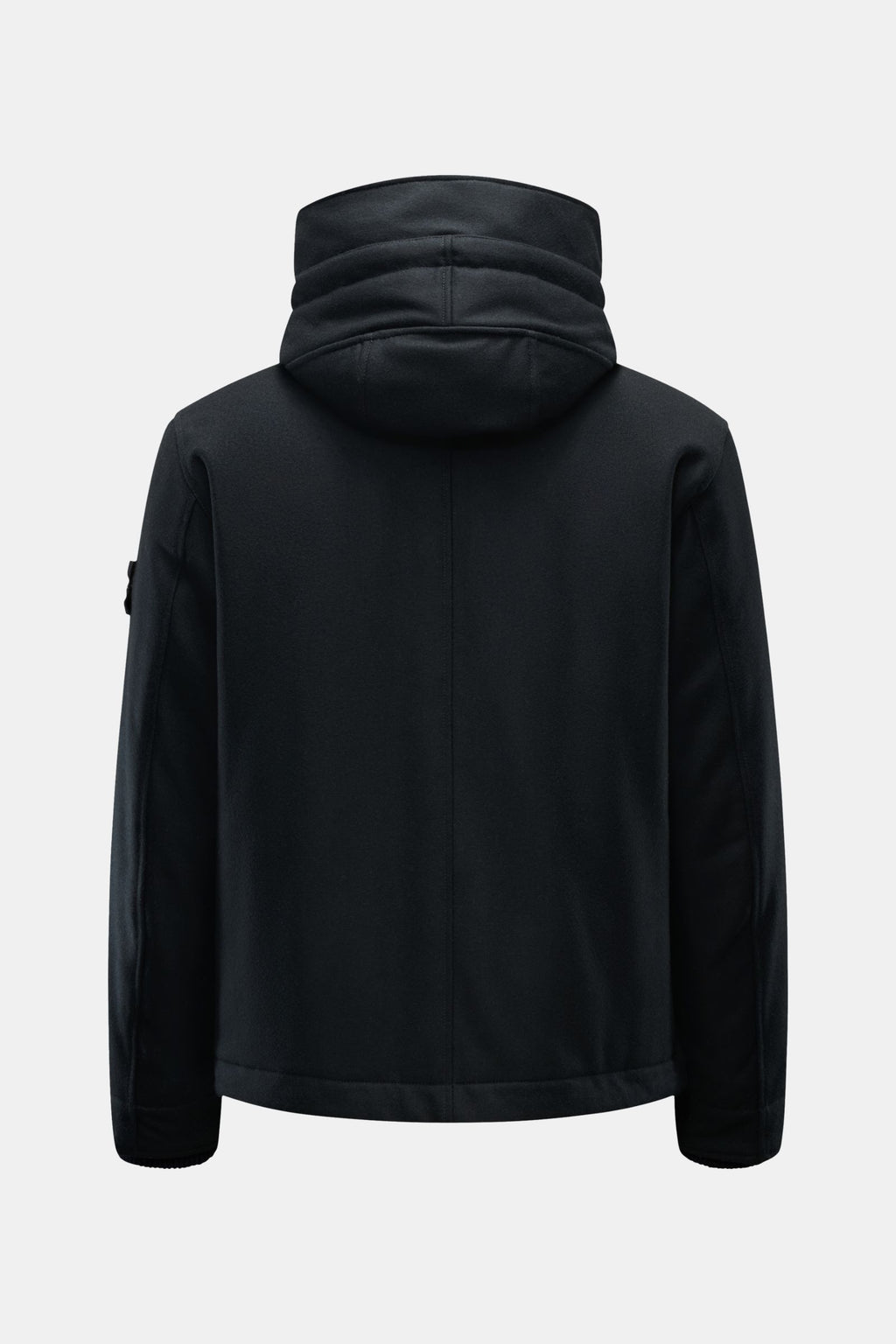 Stone Island Jacket 'Wool Nylon Flannel Ghost Piece' - navy