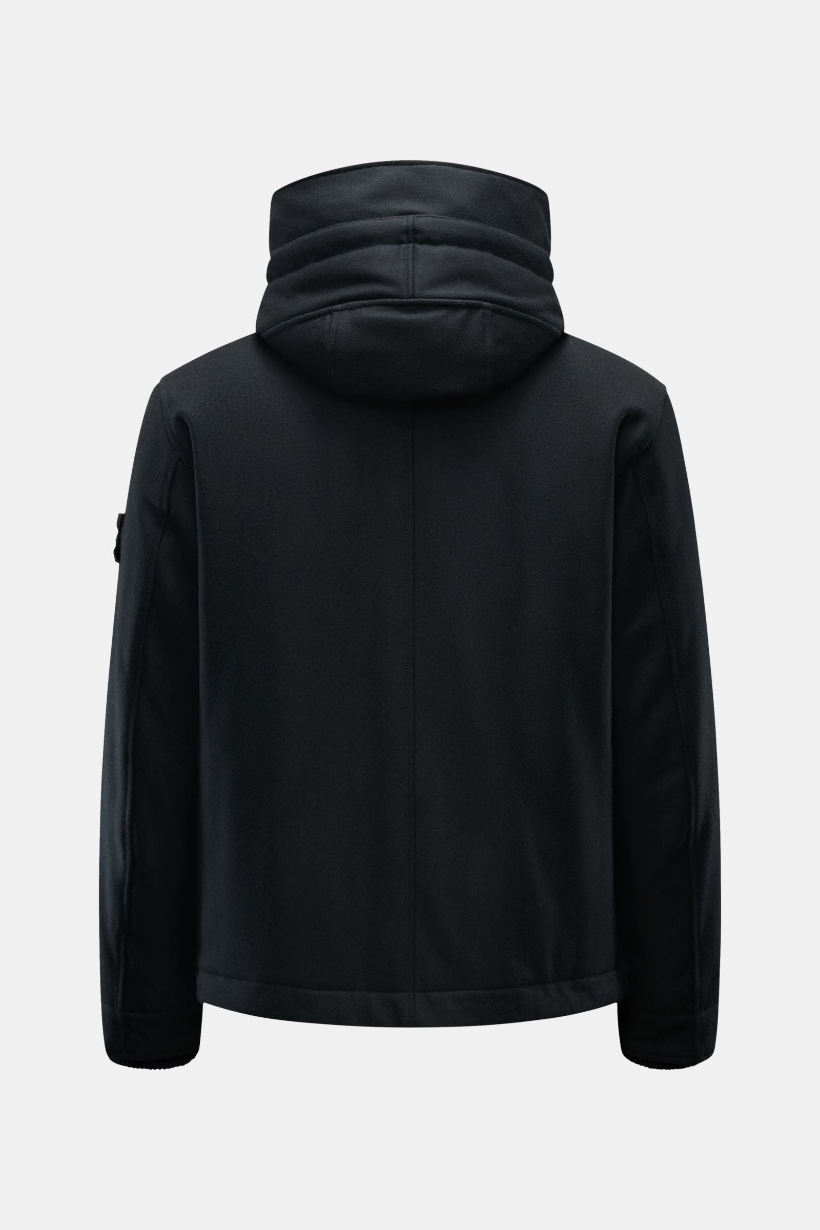 Stone Island Jacket 'Wool Nylon Flannel Ghost Piece' - navy