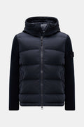 Stone Island Down jacket 'Twill Wool-TC Ghost Piece' - navy