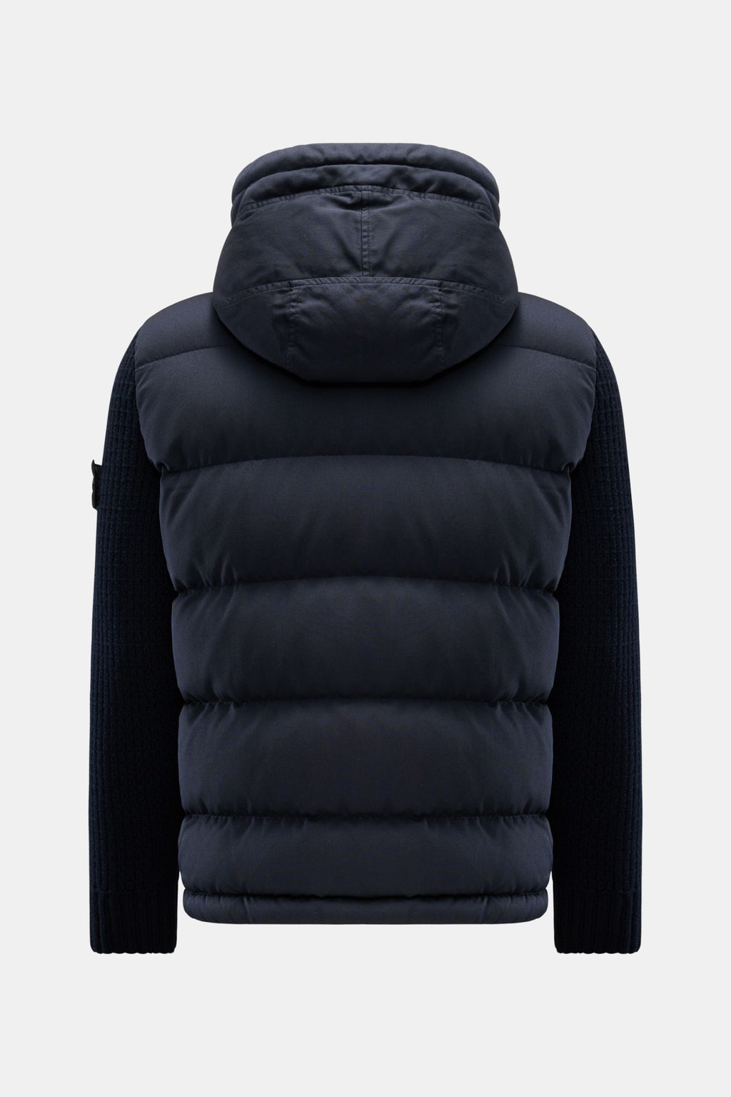 Stone Island Down jacket 'Twill Wool-TC Ghost Piece' - navy