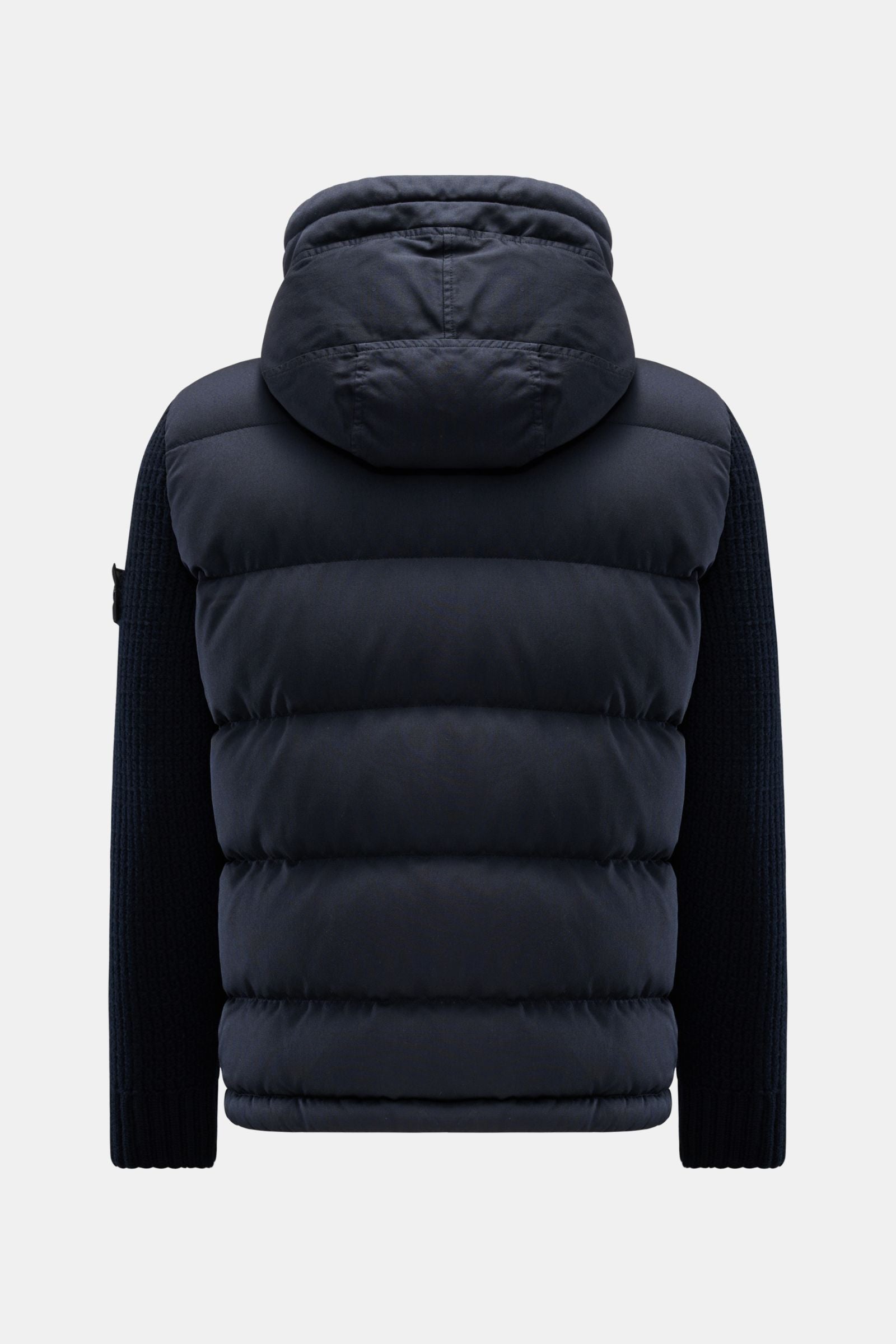 Stone Island Down jacket 'Twill Wool-TC Ghost Piece' - navy