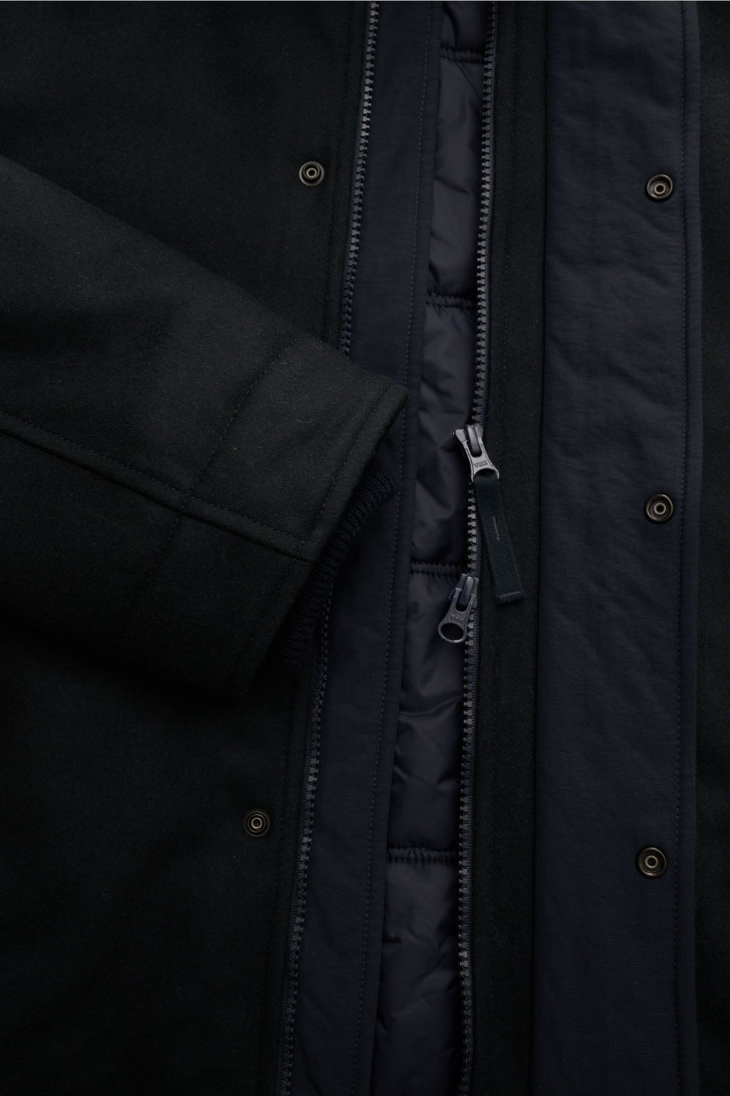 Stone Island Jacket 'Wool Nylon Flannel Ghost Piece' - navy 2