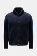 Lunaria Cashmere Cashmere knit blouson - Navy
