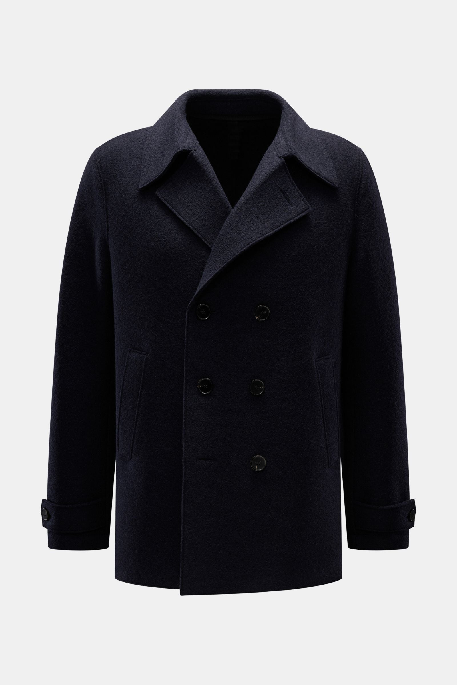 Harris Wharf London  Pea coat - navy