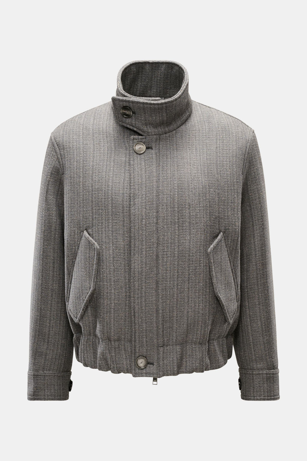 Ami Paris Blouson 'Harrington' - grey melange