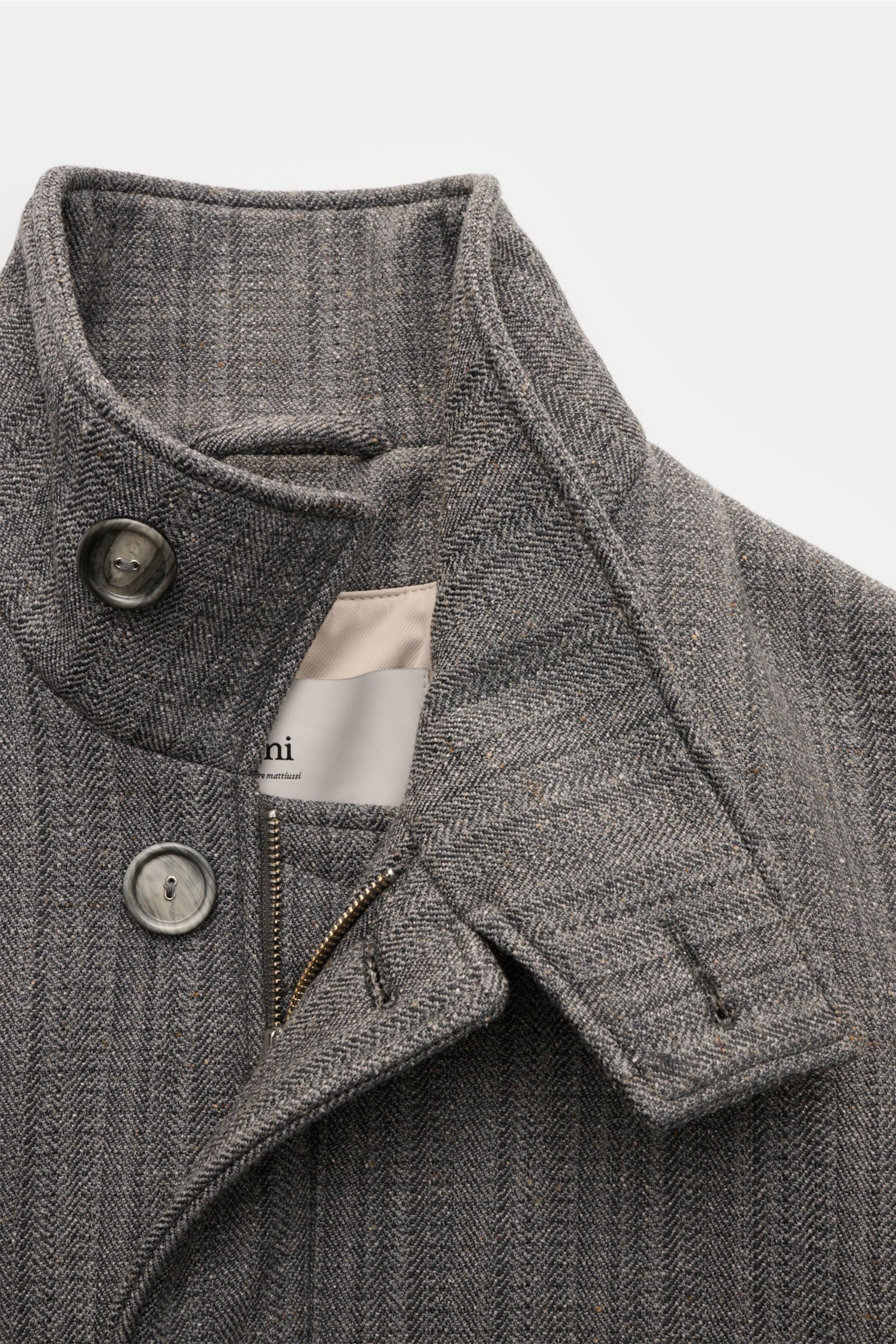 Ami Paris Blouson 'Harrington' - grey melange