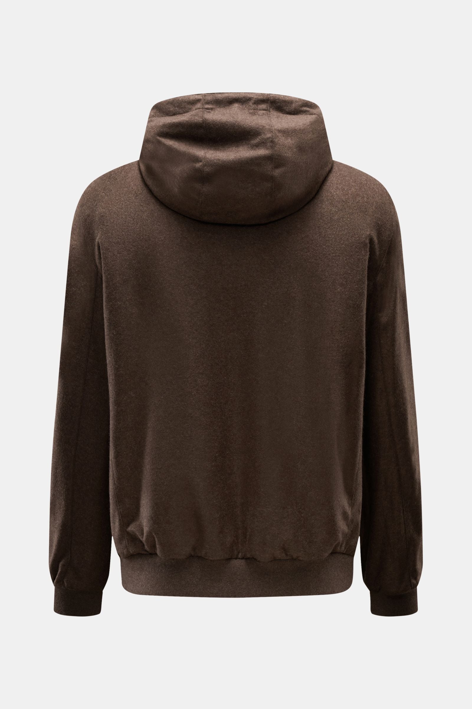 Fedeli Cashmere reversible blouson 'Start' - dark brown