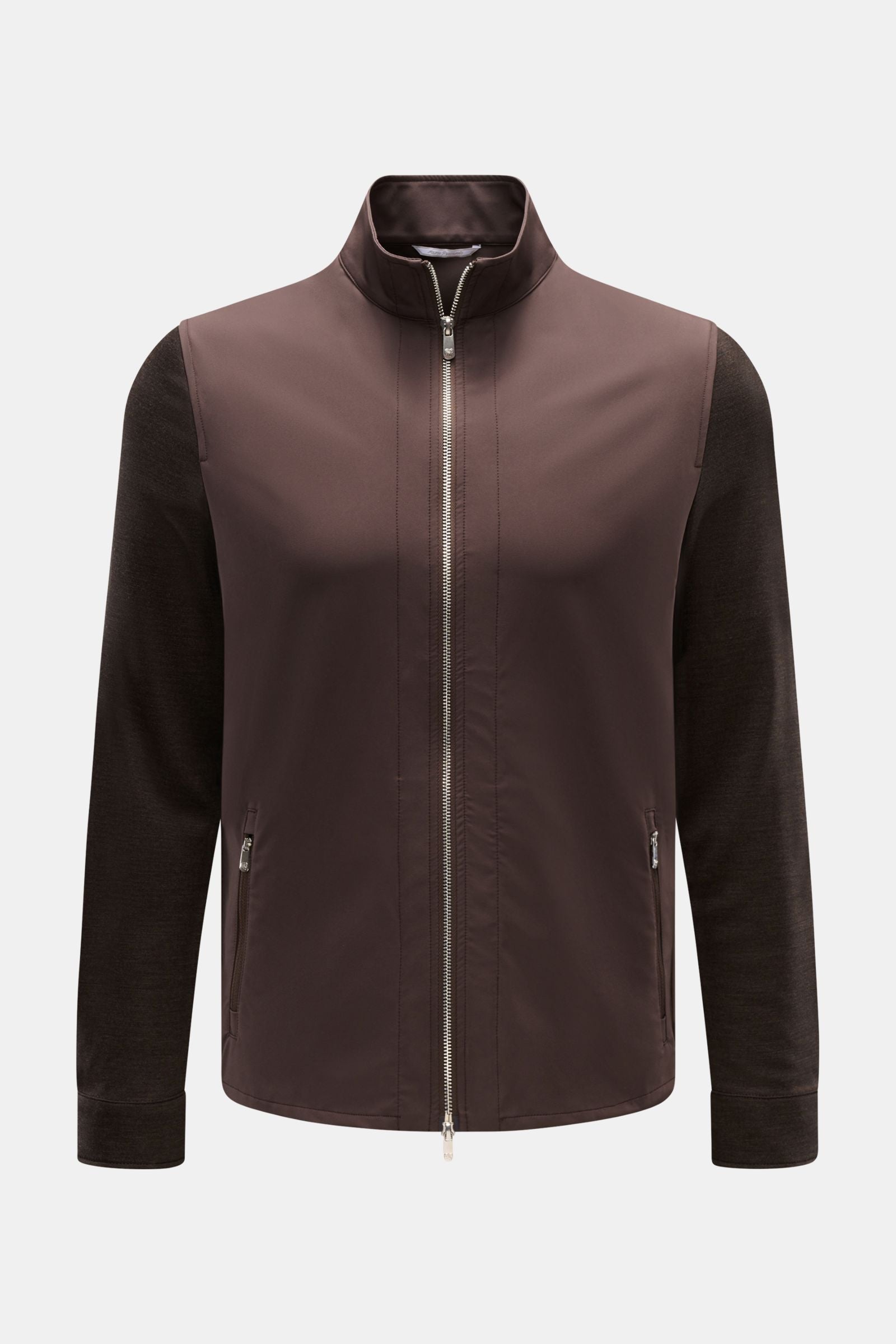 Marco Pescarolo Jacket 'Key' - dark brown