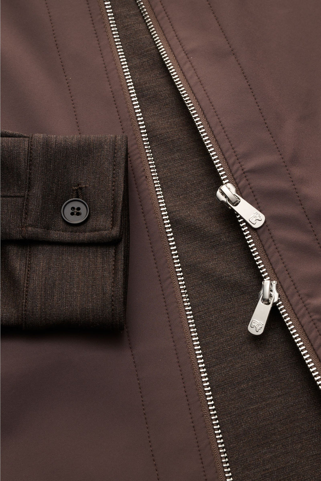 Marco Pescarolo Jacket 'Key' - dark brown