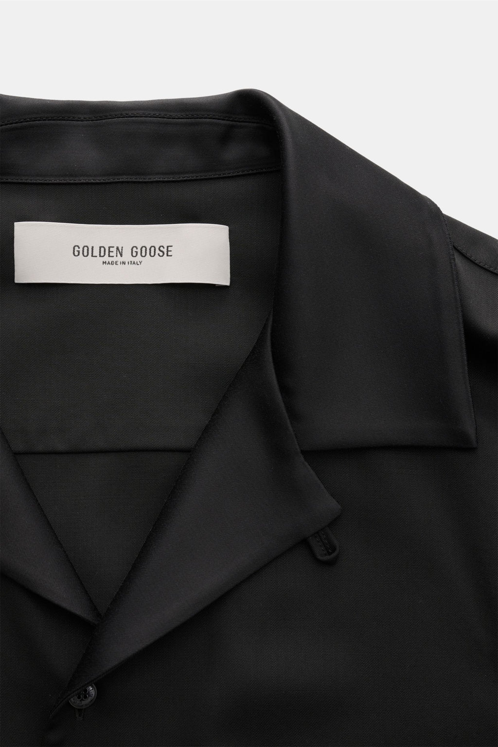 Golden Goose Overshirt 'M's Tailored Shirt Paolo W Camp' - black