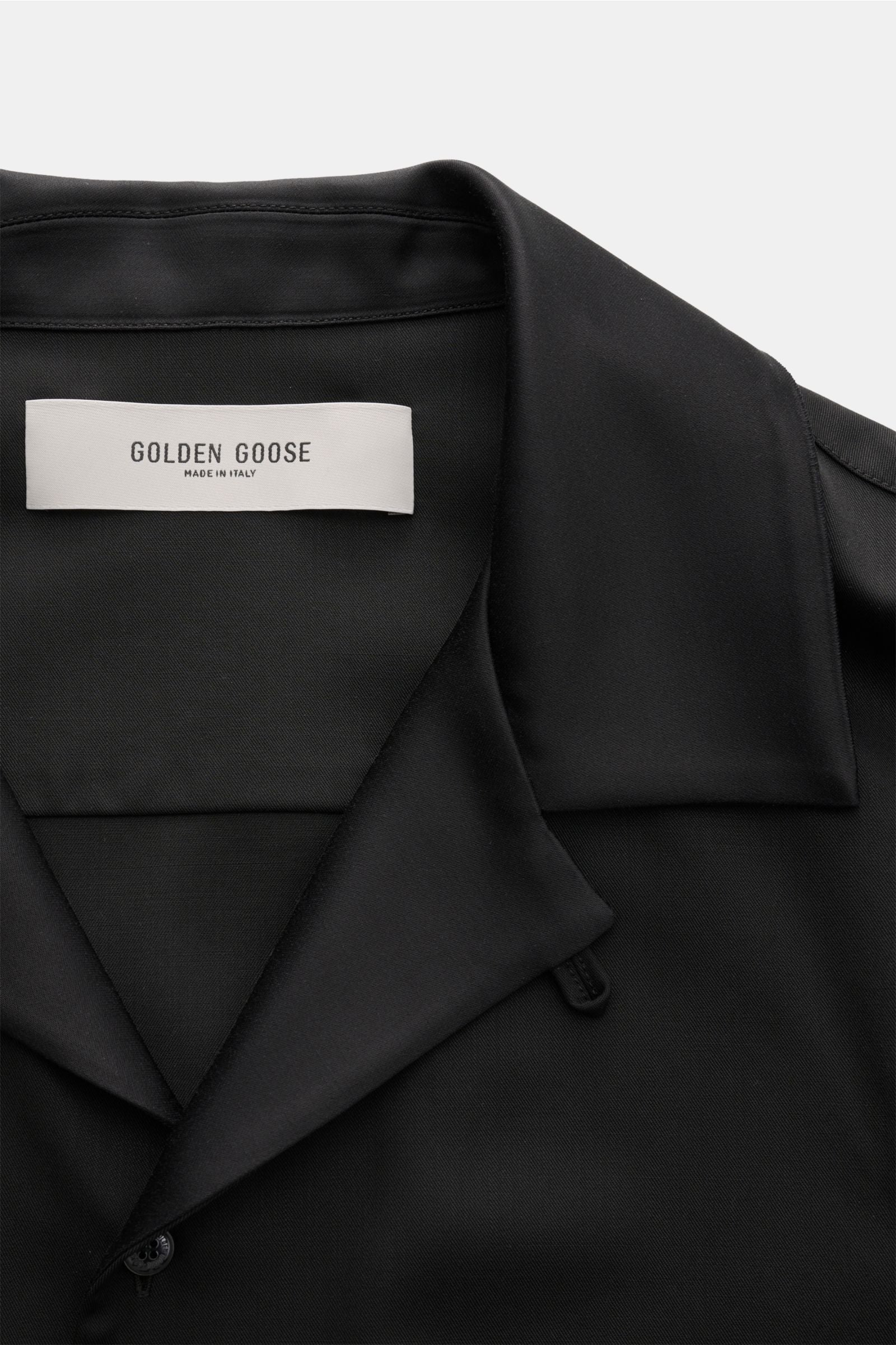 Golden Goose Overshirt 'M's Tailored Shirt Paolo W Camp' - black