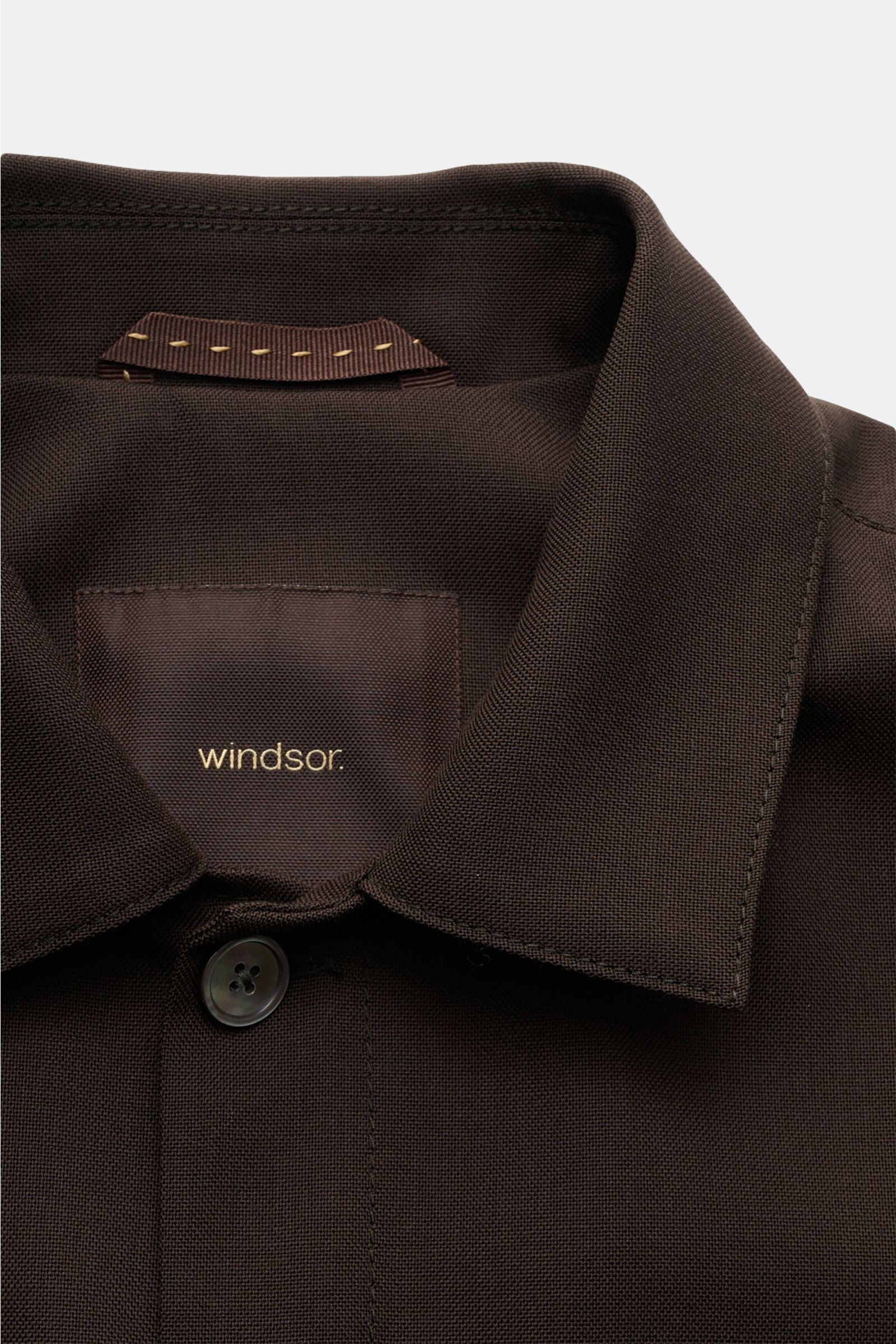 Windsor Jacket 'Lavoro' - Dark brown