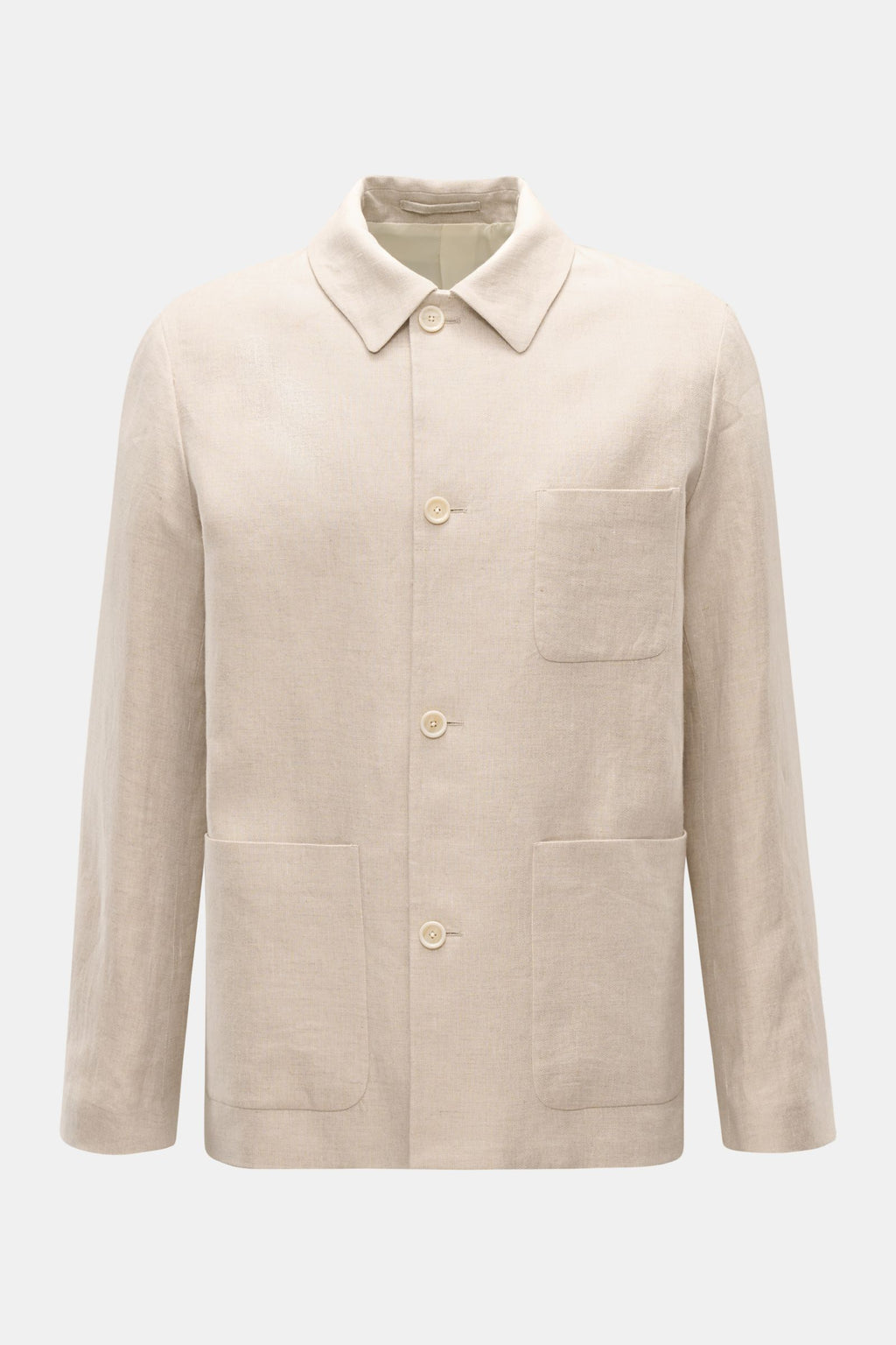 Lardini Linen jacket 'Pastone' - beige mottled