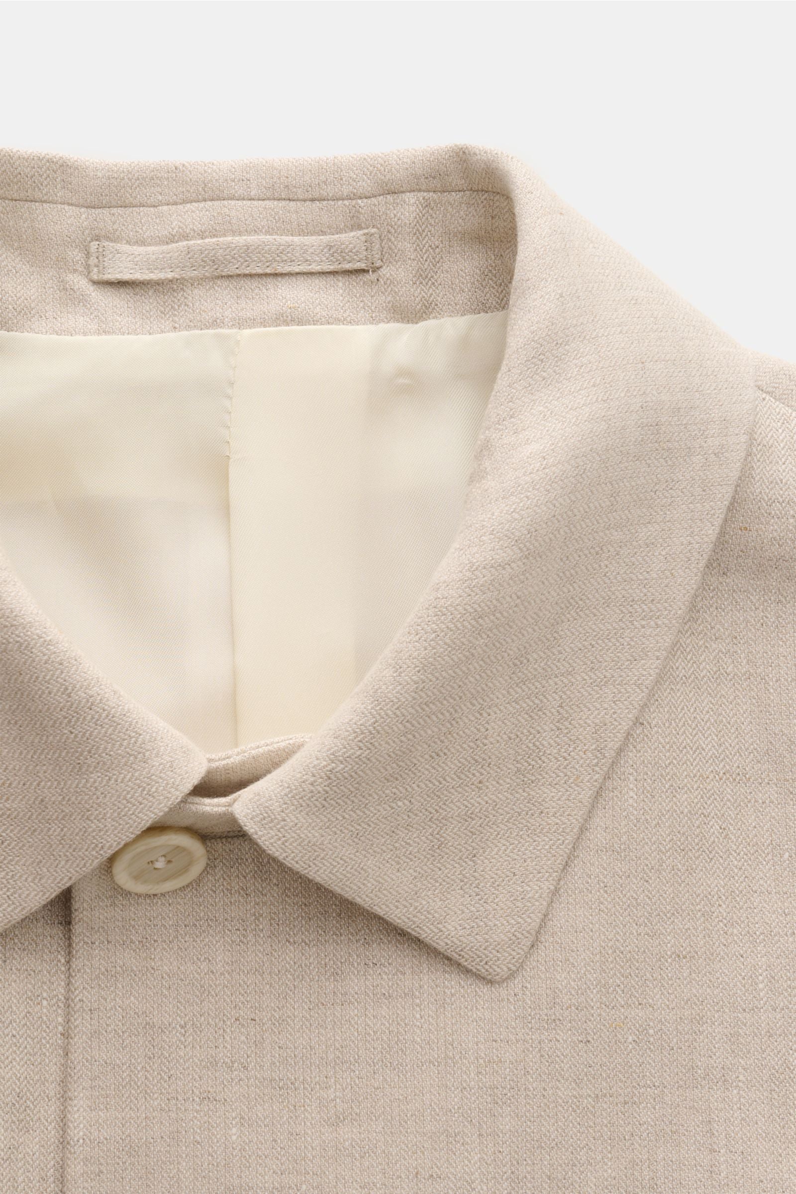 Lardini Linen jacket 'Pastone' - beige mottled
