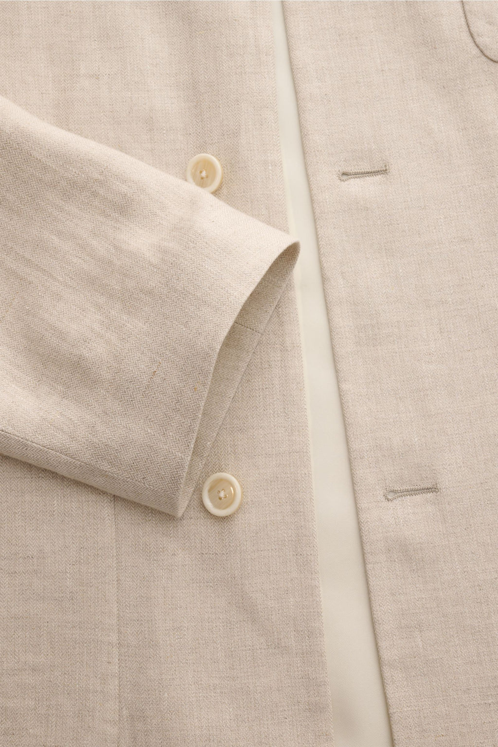 Lardini Linen jacket 'Pastone' - beige mottled