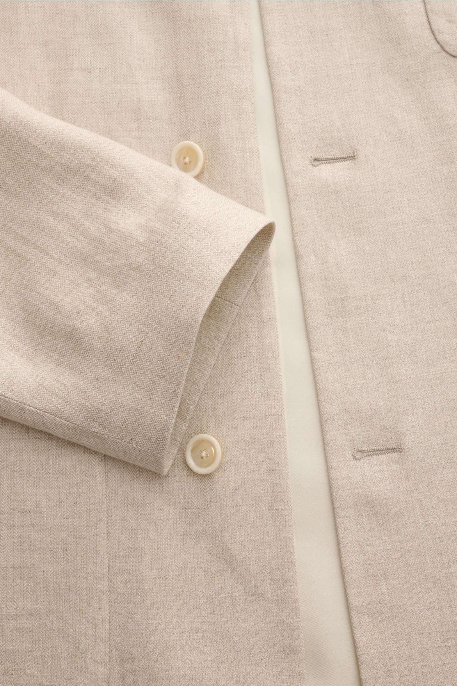 Lardini Linen jacket 'Pastone' - beige mottled