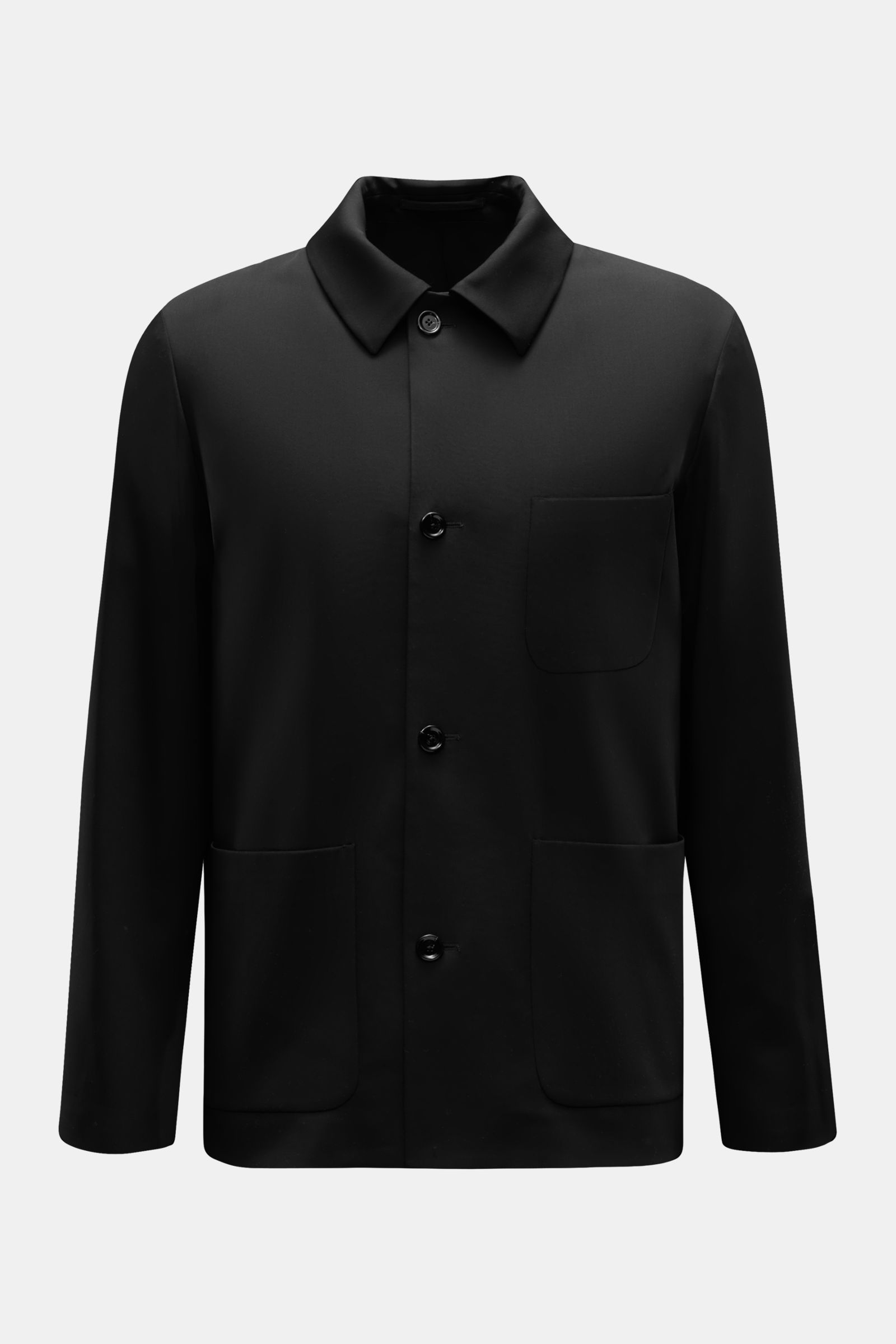 Lardini Jacket 'Pastone' - Black