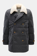 Brunello Cucinelli Down jacket - dark grey melange