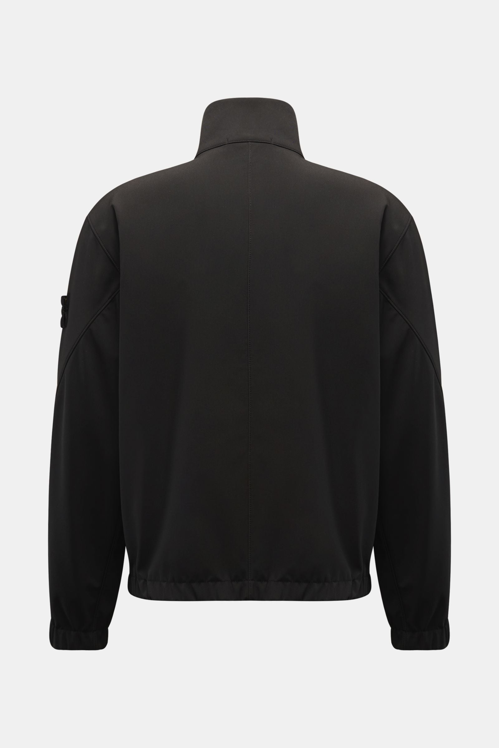 Stone Island Jacket 'Light Soft Shell-R' - Black
