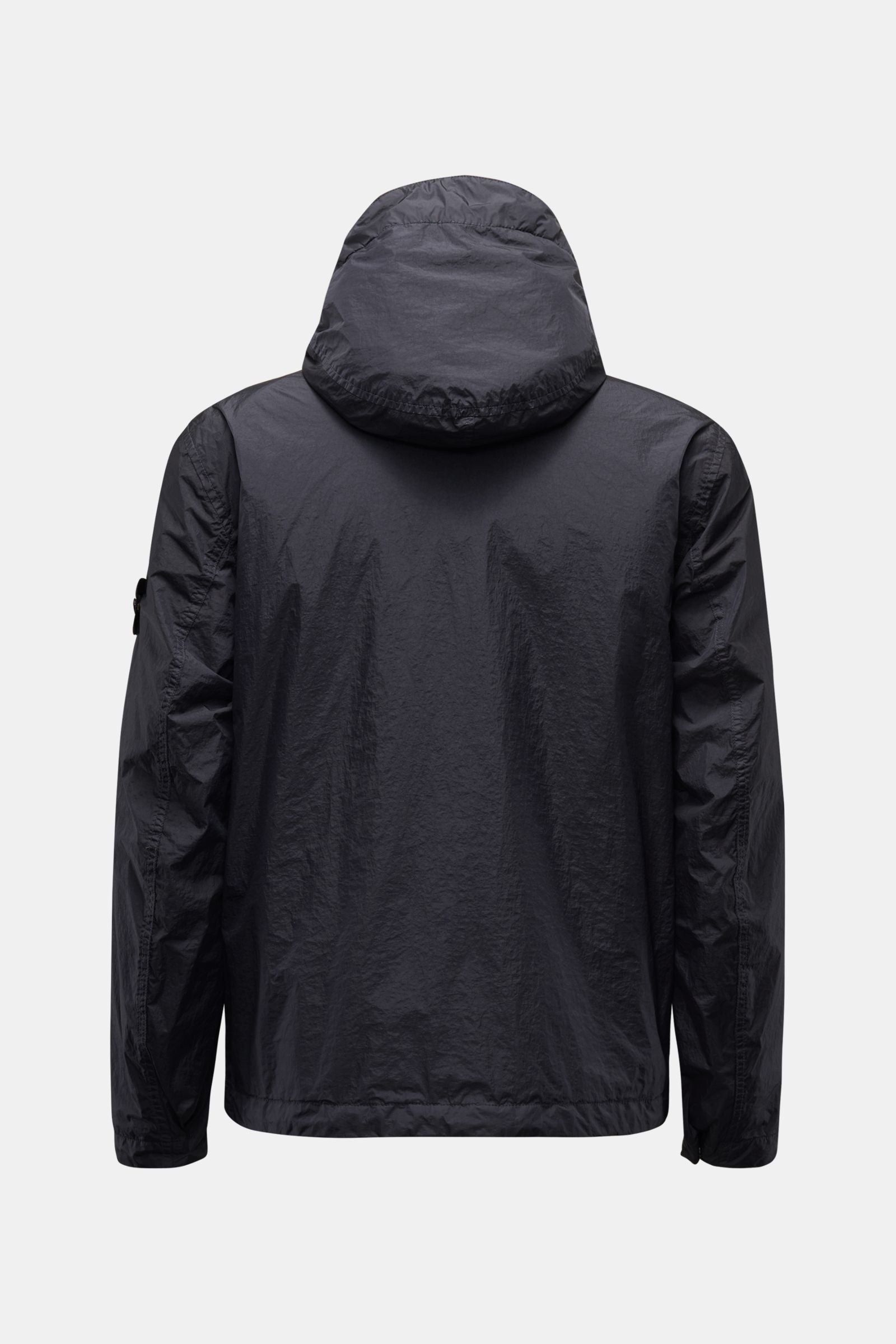 Stone Island Jacket 'Garment Dyed Crinkle Reps NY' - Dark navy