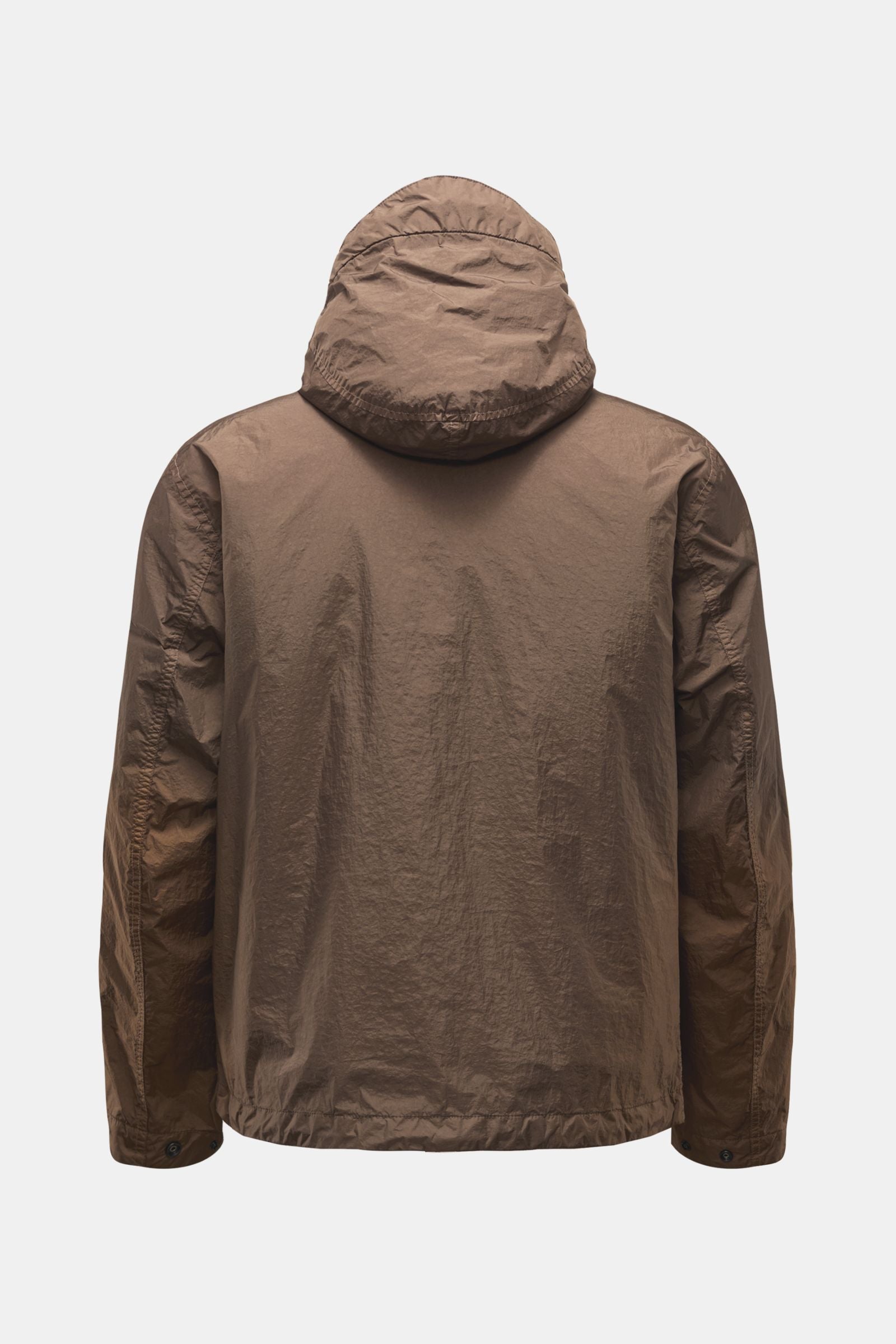 Stone Island Jacket 'Garment Dyed Crinkle Reps NY' - Brown