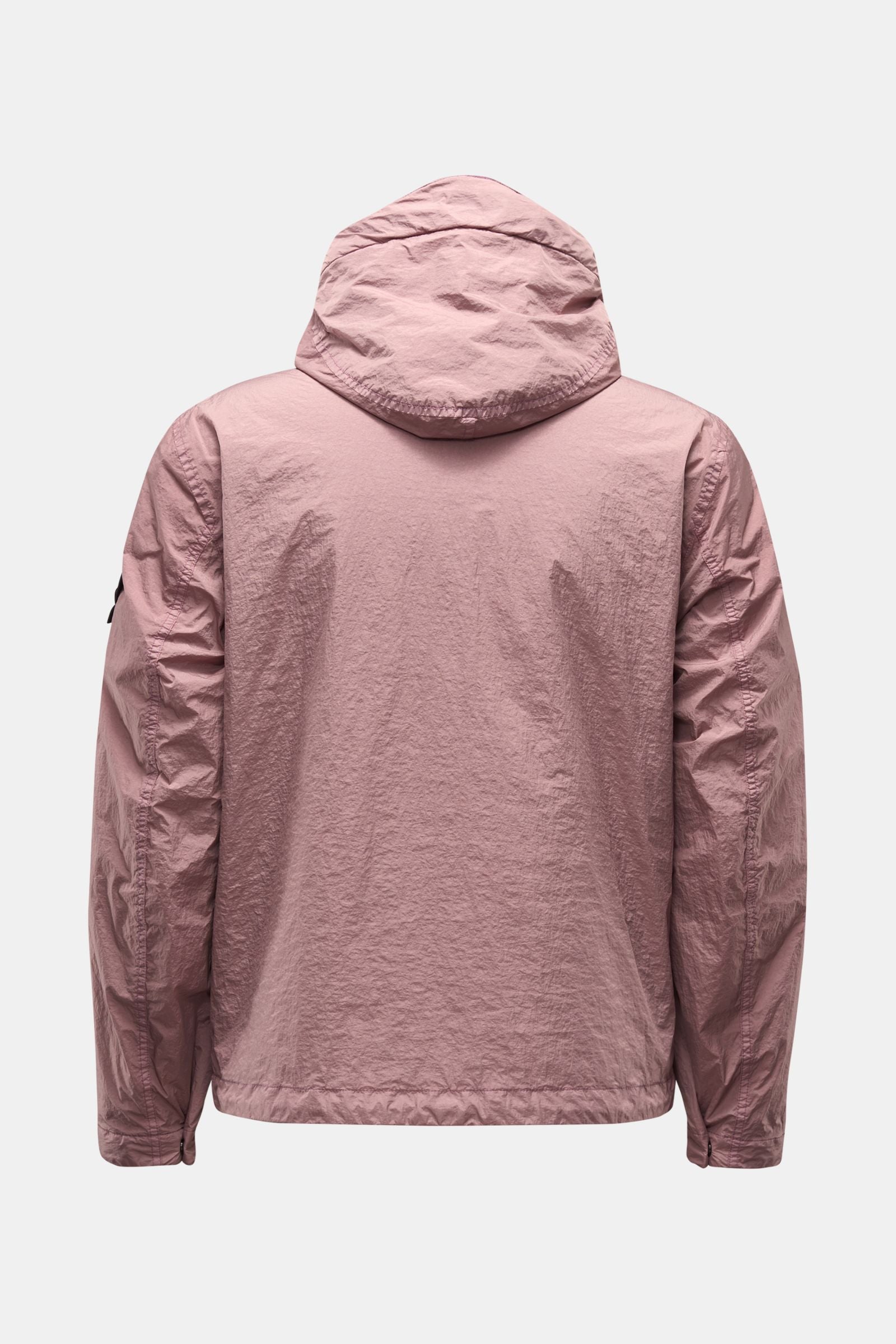 Stone Island Jacket 'Garment Dyed Crinkle Reps NY' - pink