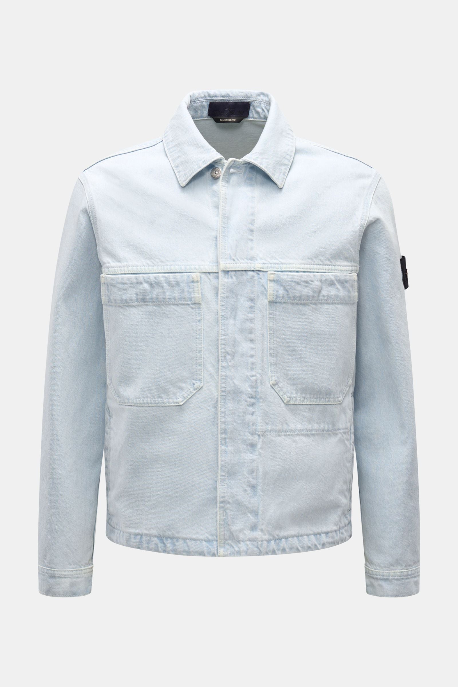 Stone Island Denim jacket pastel - pastel blue