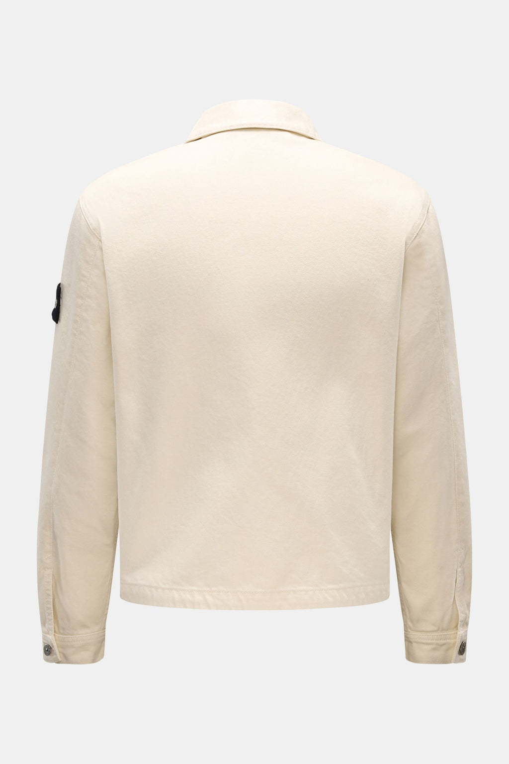 Stone Island Denim jacket 'Light Bull Denim-TC' - cream