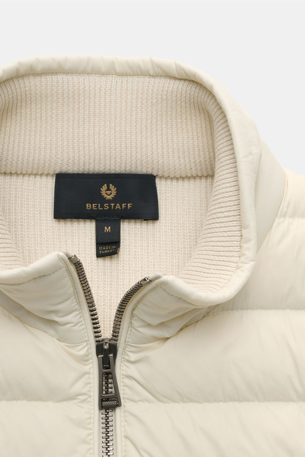 Belstaff Down jacket 'Control Cardigan' - Sand