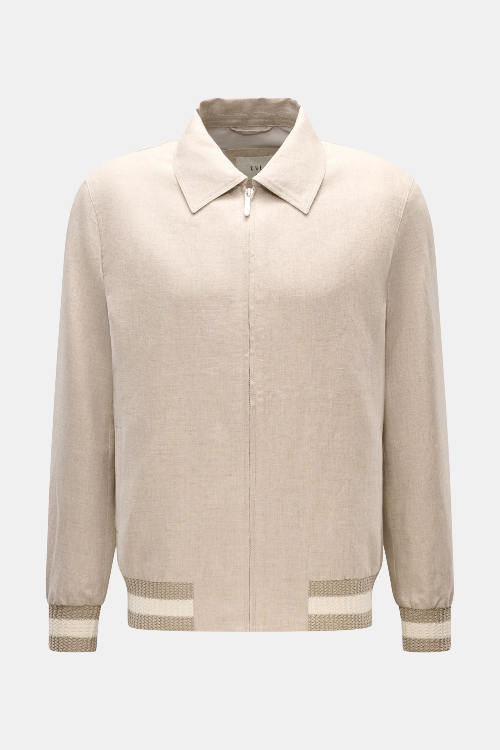 Ché Blouson 'Benito' - beige mottled