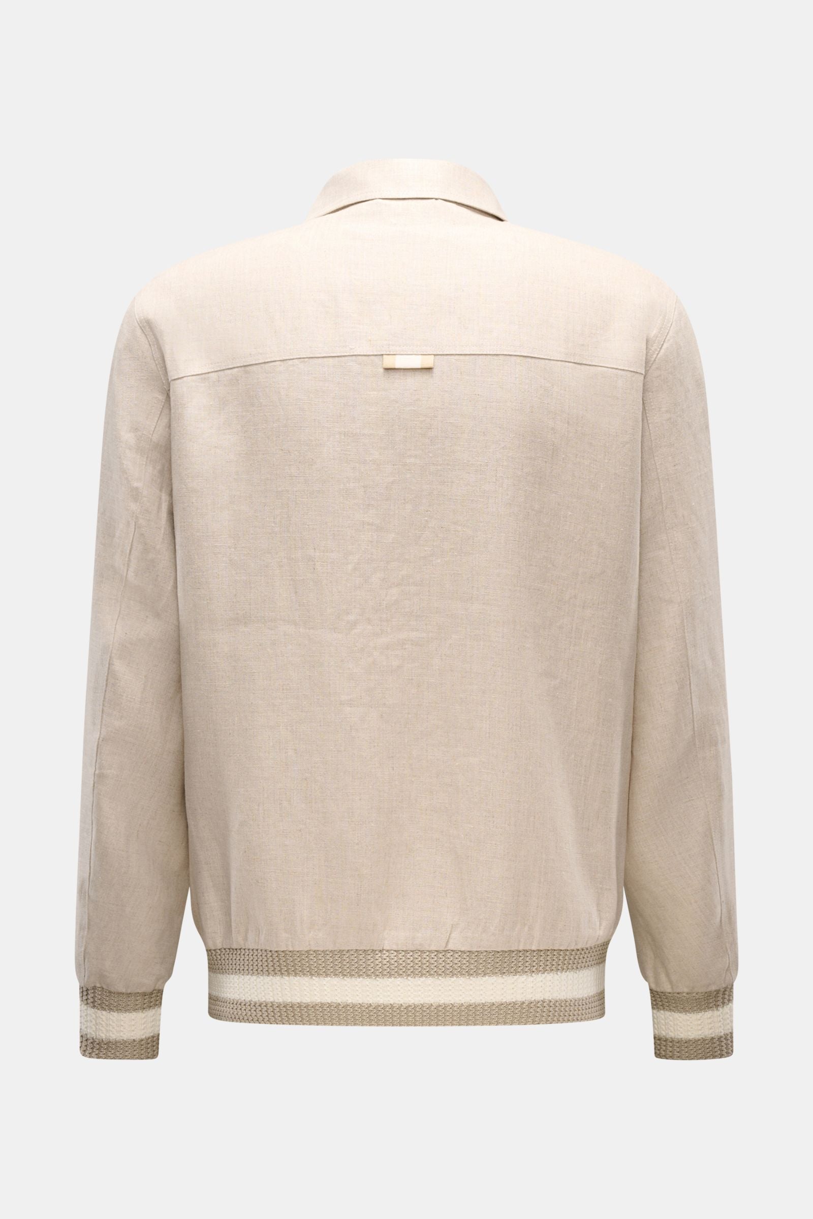 Ché Blouson 'Benito' - beige mottled